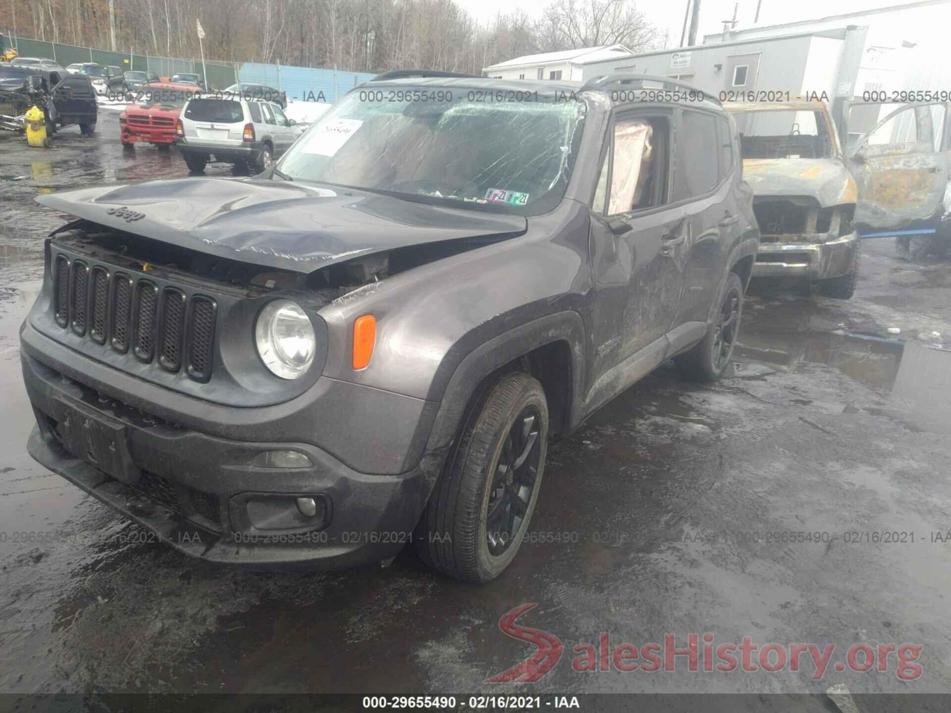 ZACCJBBT4GPD23694 2016 JEEP RENEGADE