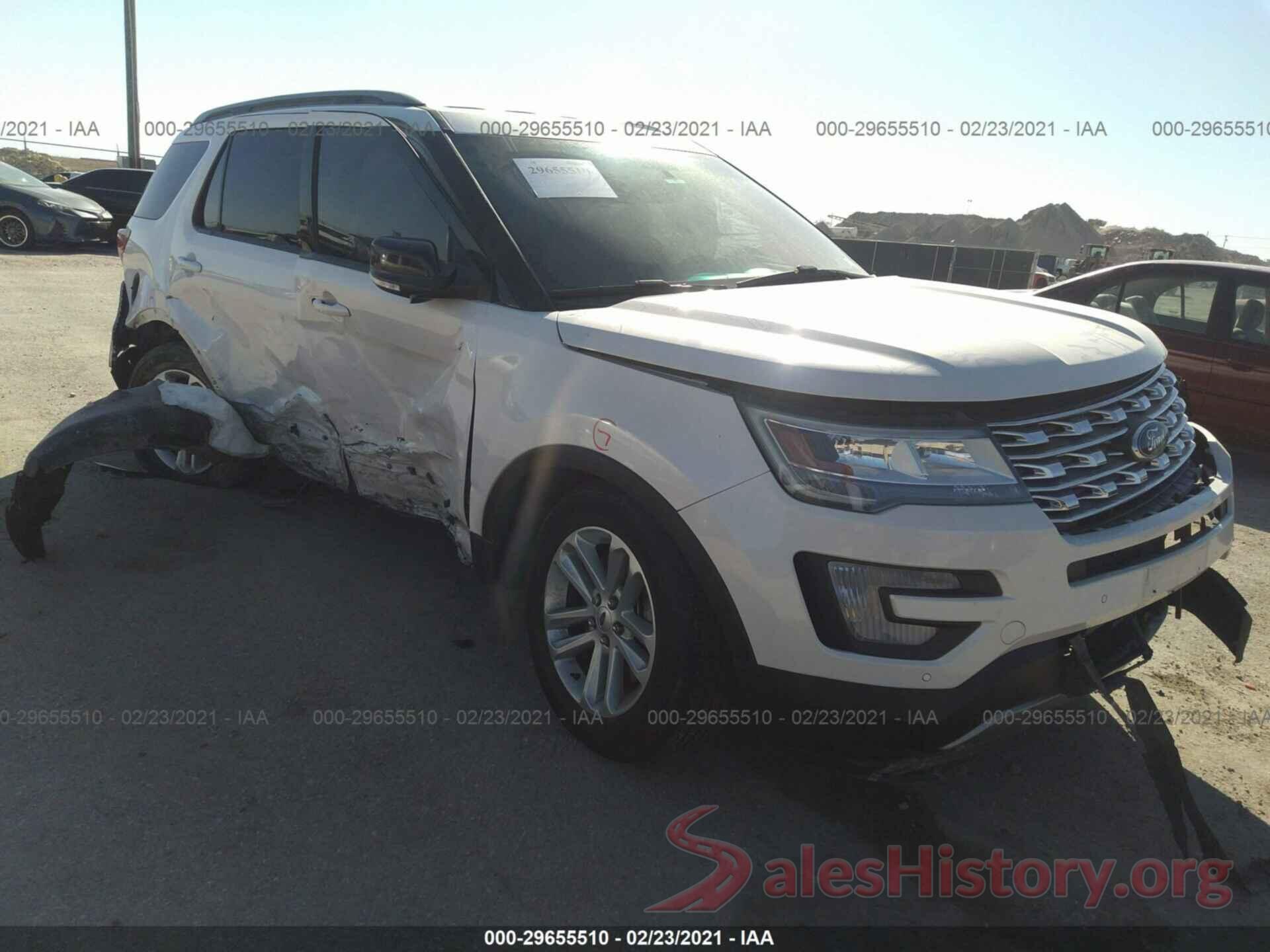 1FM5K7DH6GGD09980 2016 FORD EXPLORER