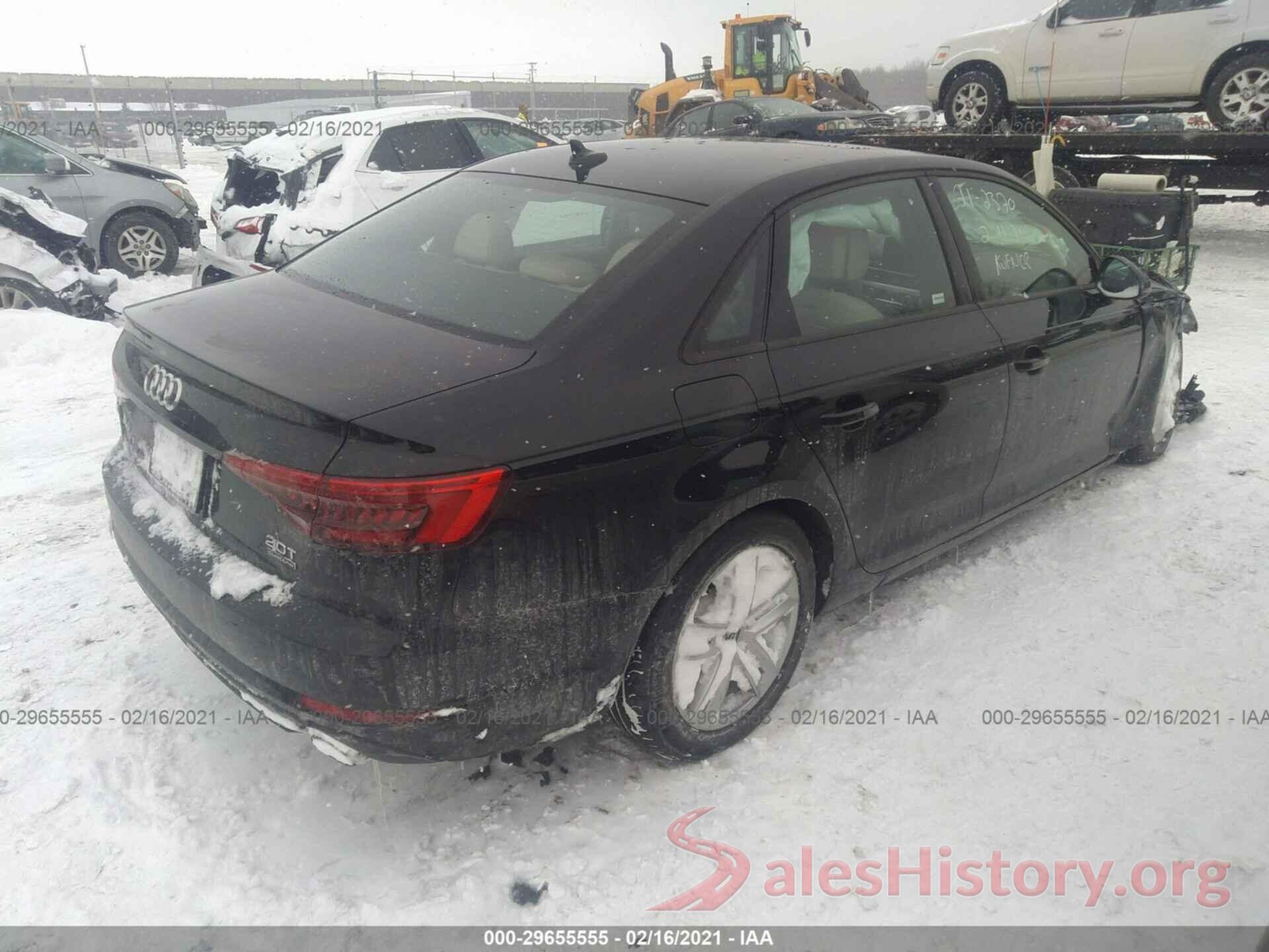 WAUANAF47HN055806 2017 AUDI A4