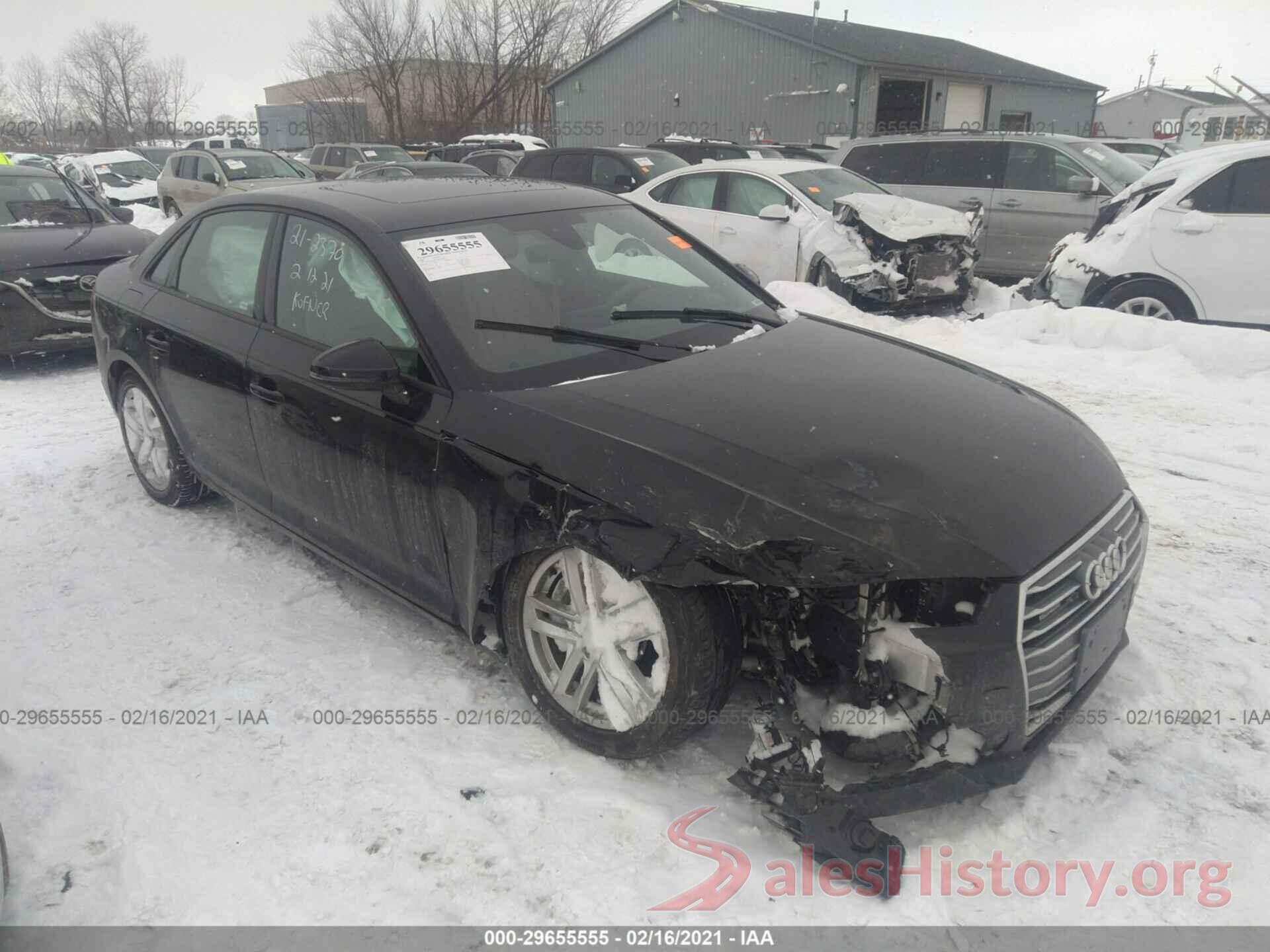 WAUANAF47HN055806 2017 AUDI A4