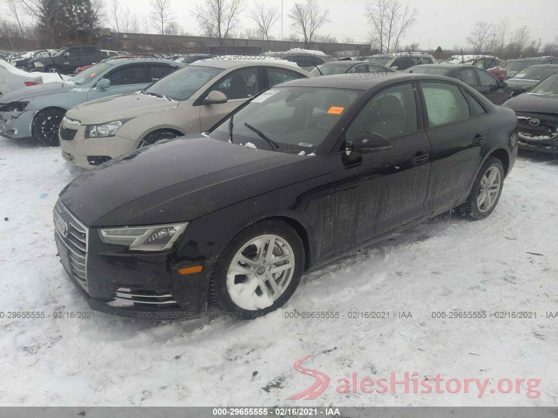 WAUANAF47HN055806 2017 AUDI A4