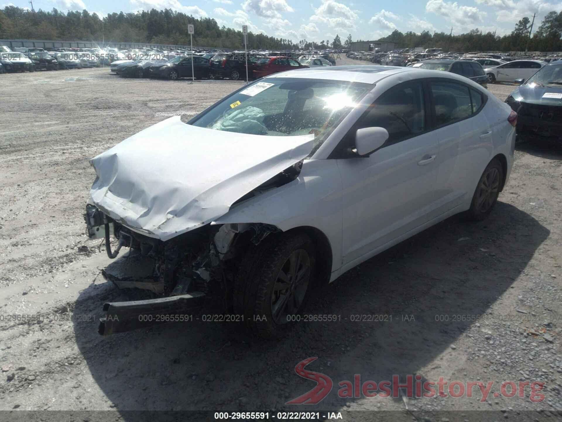 5NPD84LF6JH306190 2018 HYUNDAI ELANTRA