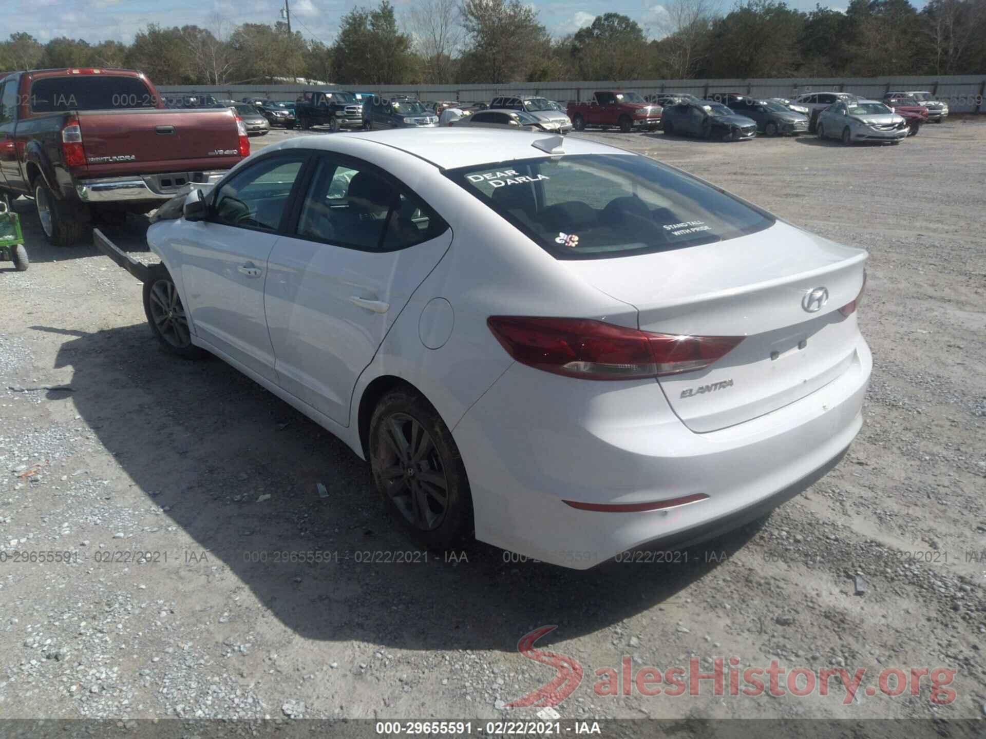 5NPD84LF6JH306190 2018 HYUNDAI ELANTRA