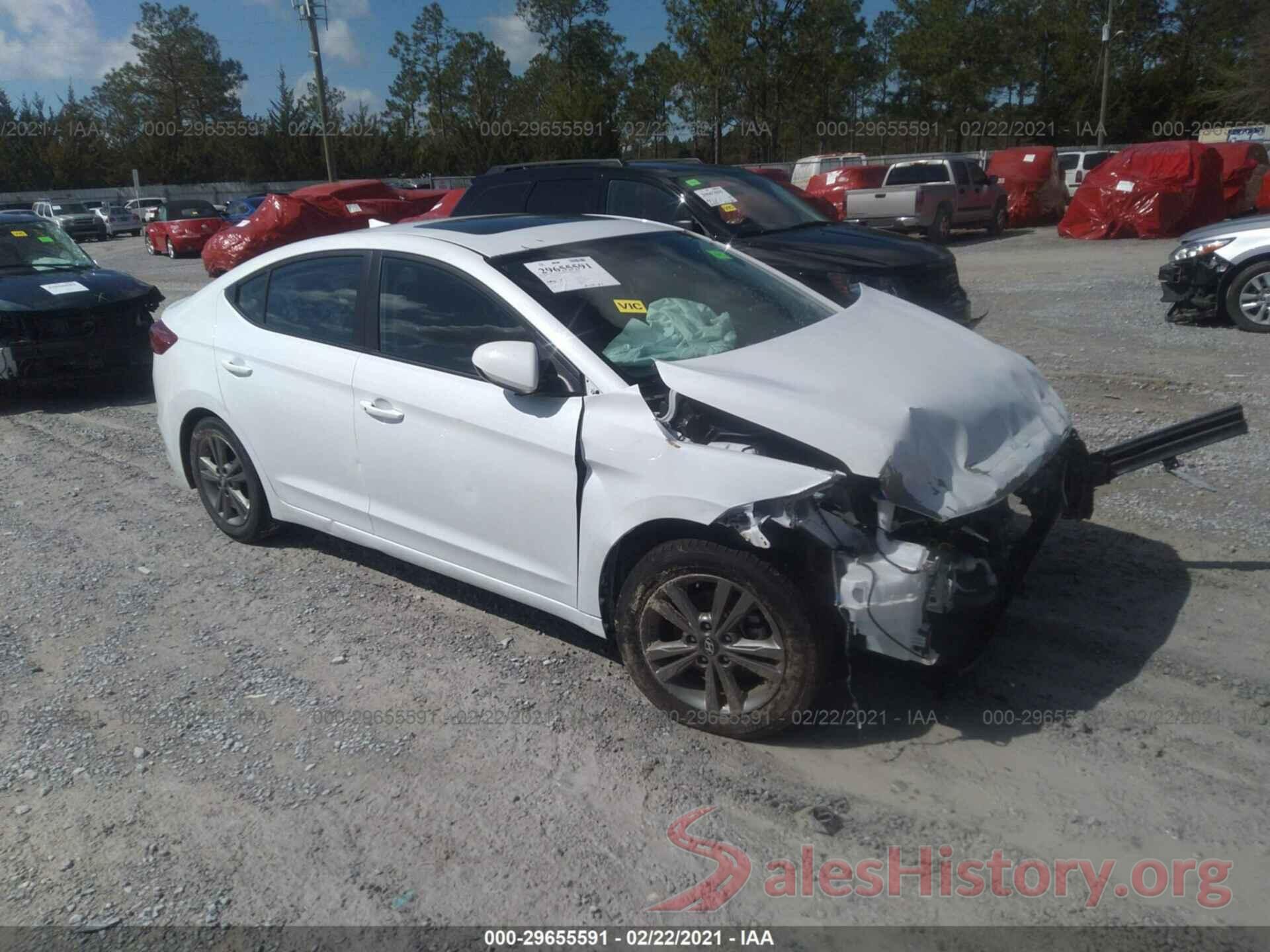 5NPD84LF6JH306190 2018 HYUNDAI ELANTRA