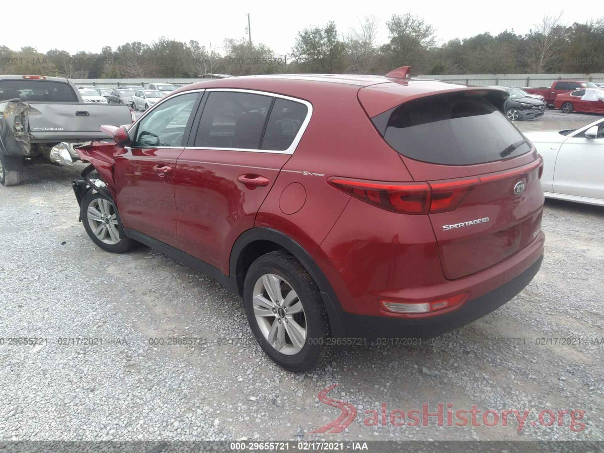 KNDPM3AC8H7296109 2017 KIA SPORTAGE