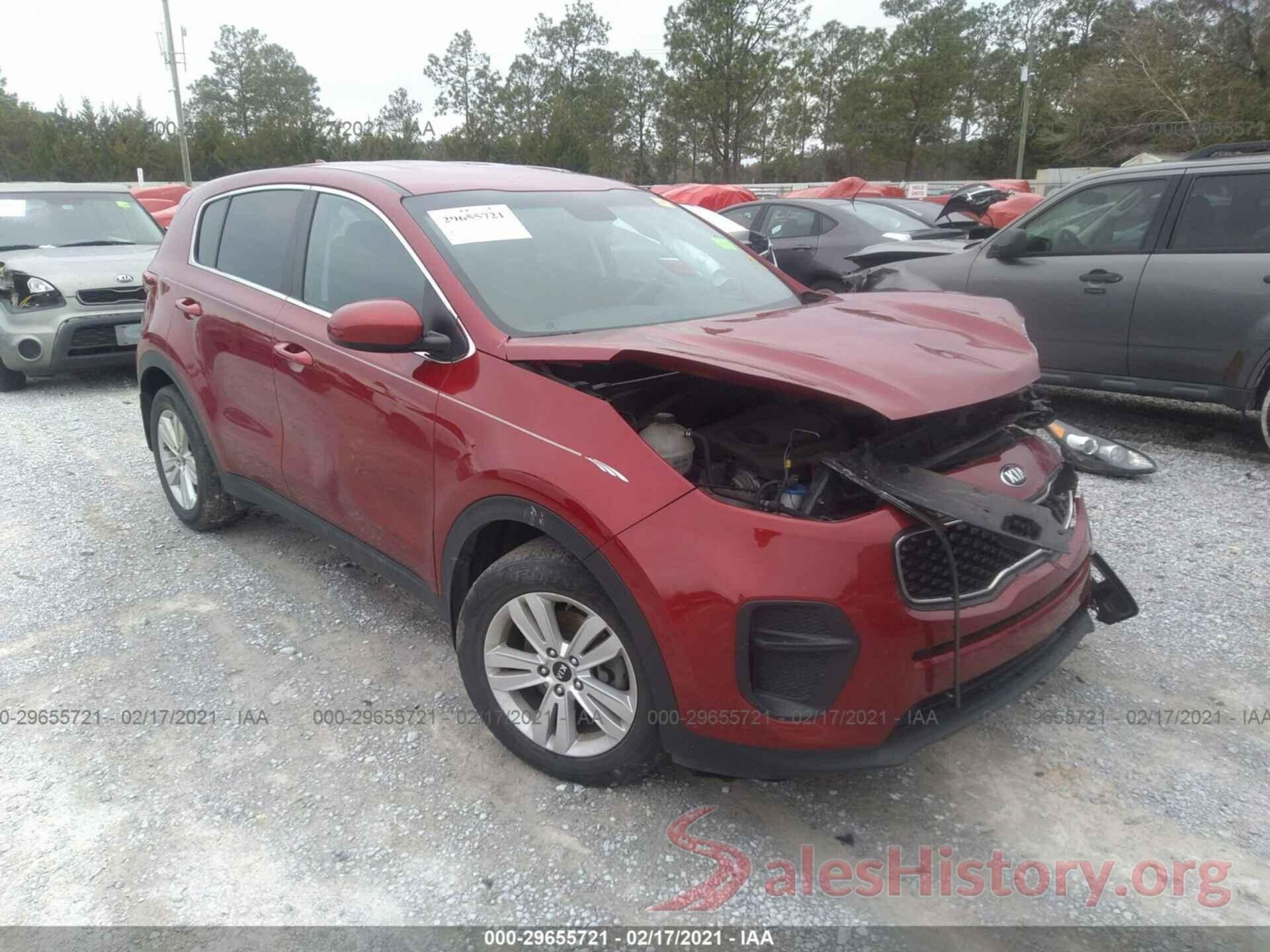 KNDPM3AC8H7296109 2017 KIA SPORTAGE