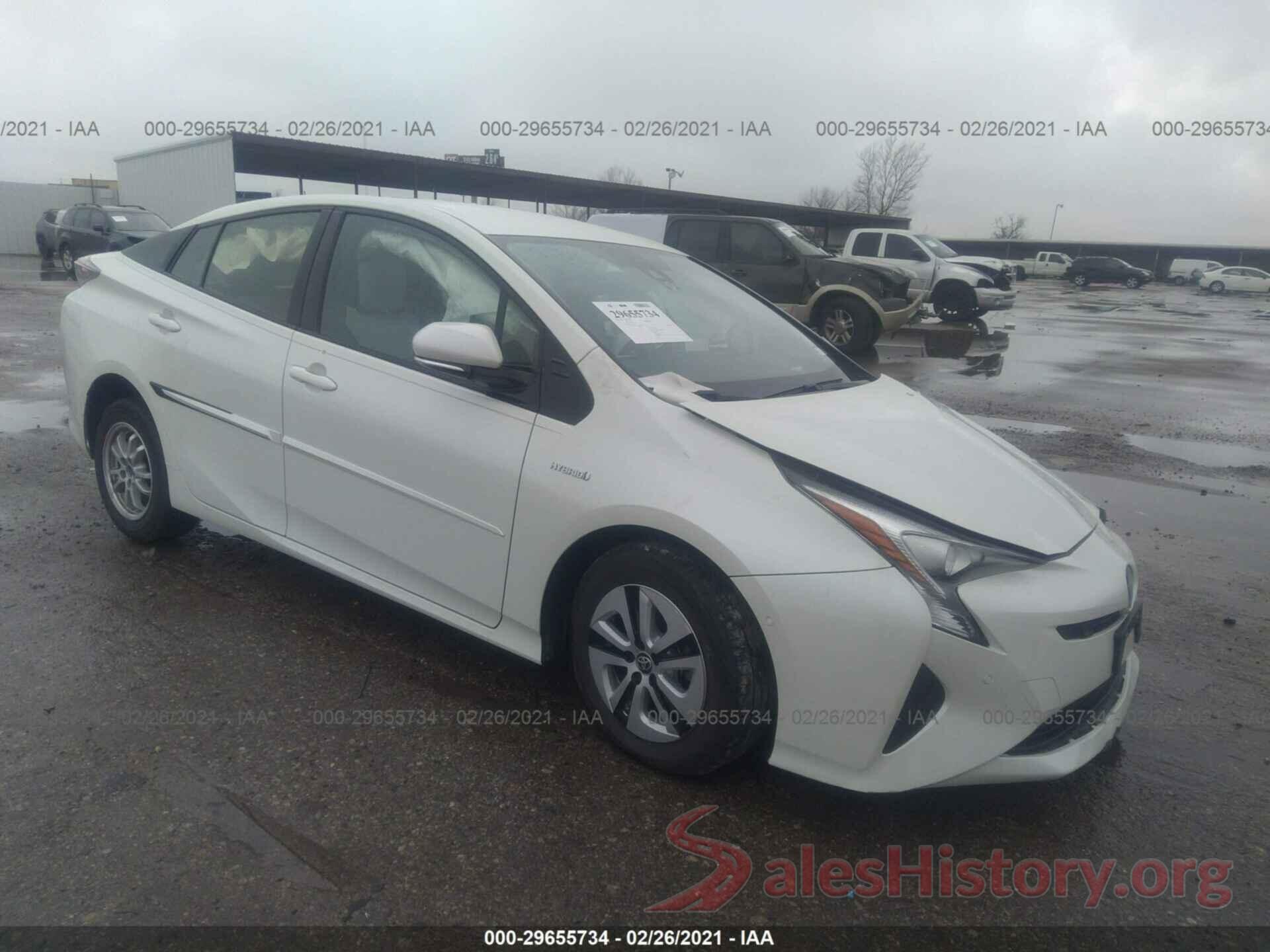 JTDKARFU5J3550427 2018 TOYOTA PRIUS