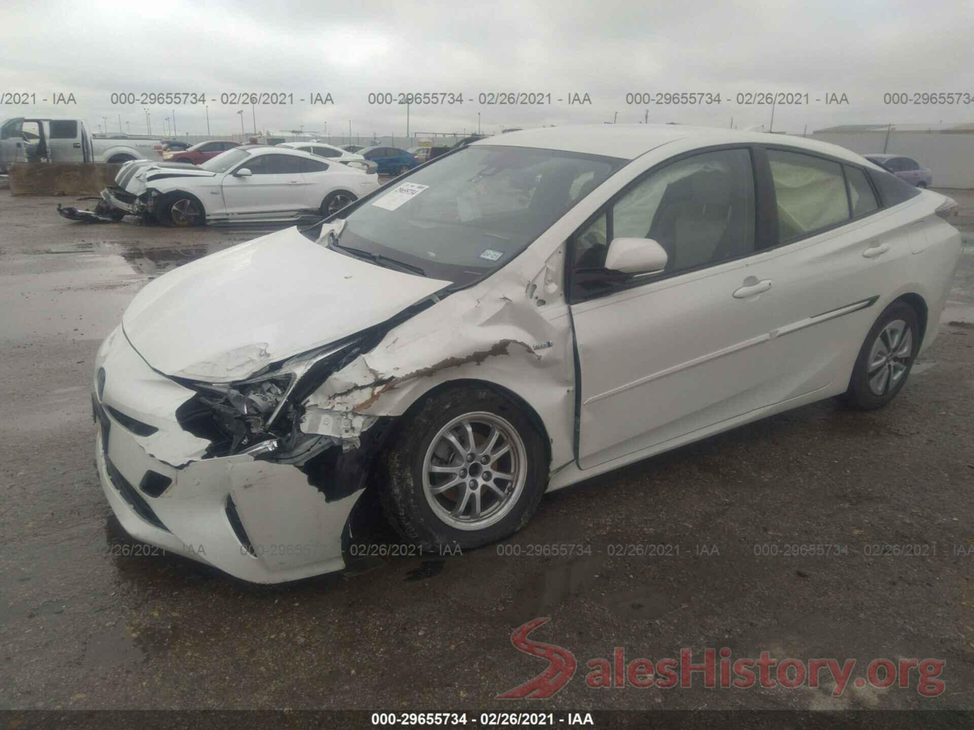 JTDKARFU5J3550427 2018 TOYOTA PRIUS