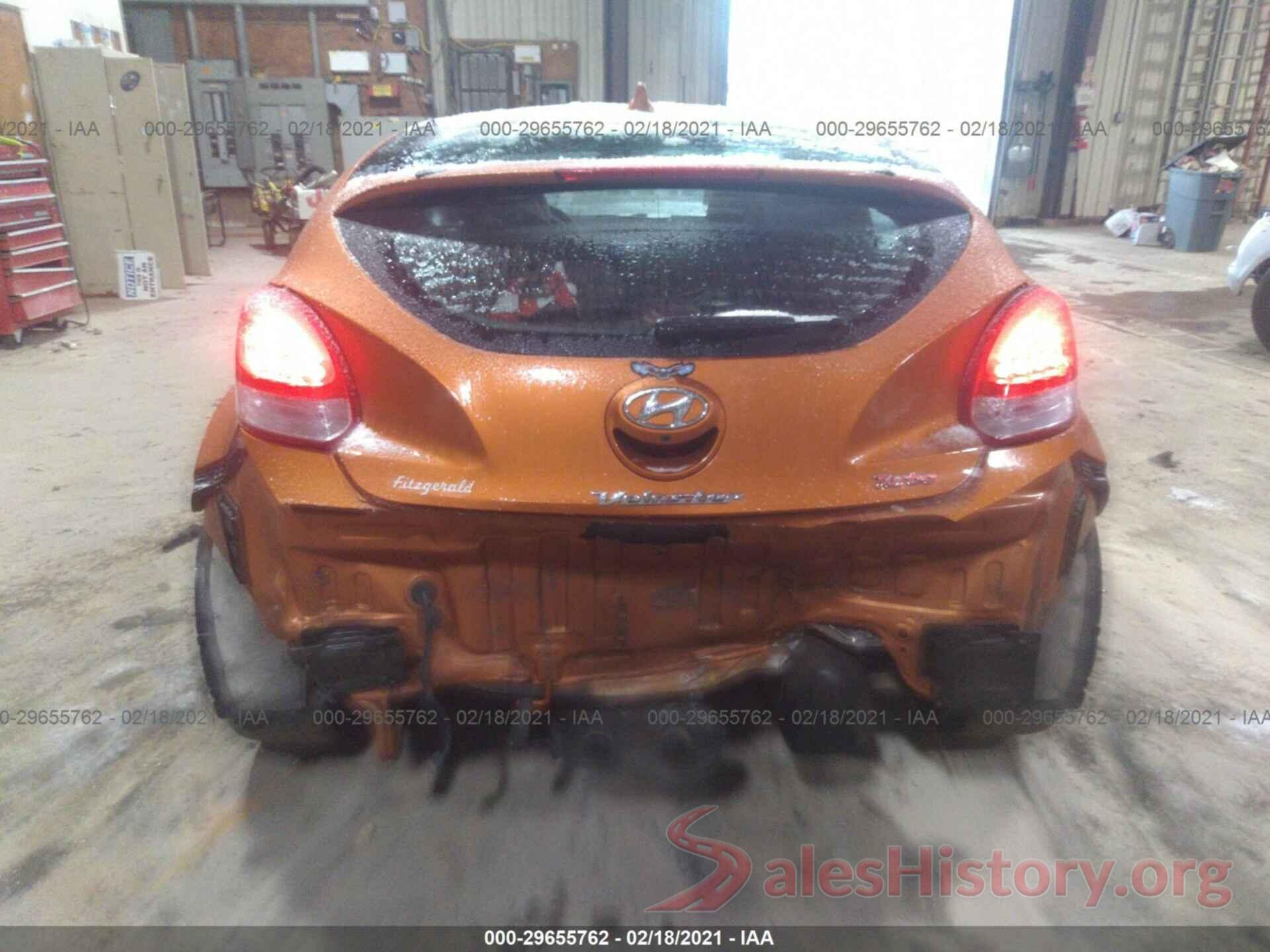 KMHTC6AE4GU276052 2016 HYUNDAI VELOSTER