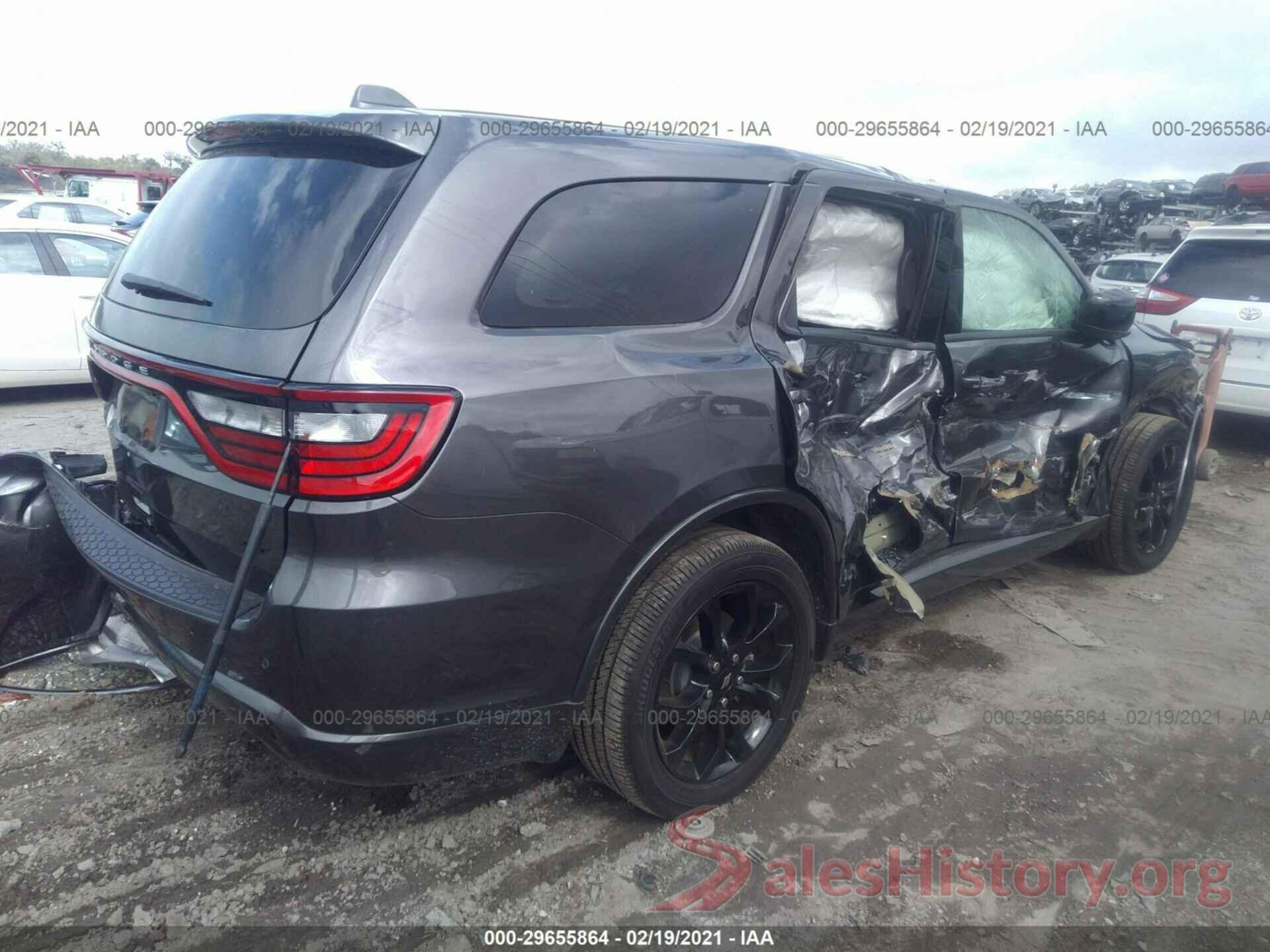 1C4RDHDG6LC123466 2020 DODGE DURANGO