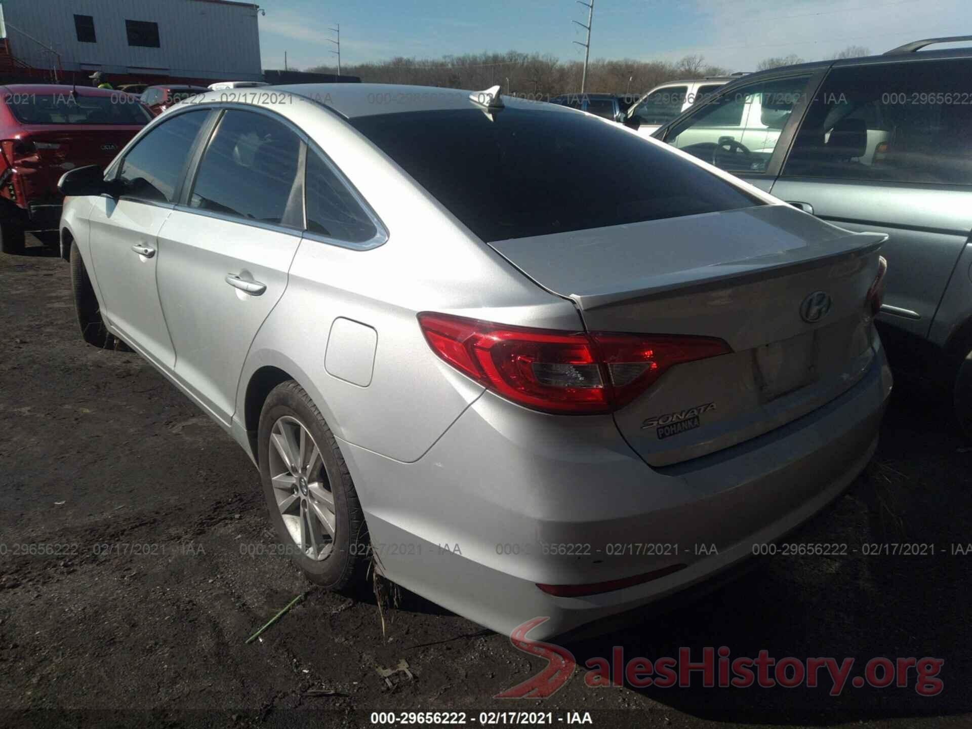 5NPE24AF0GH309314 2016 HYUNDAI SONATA