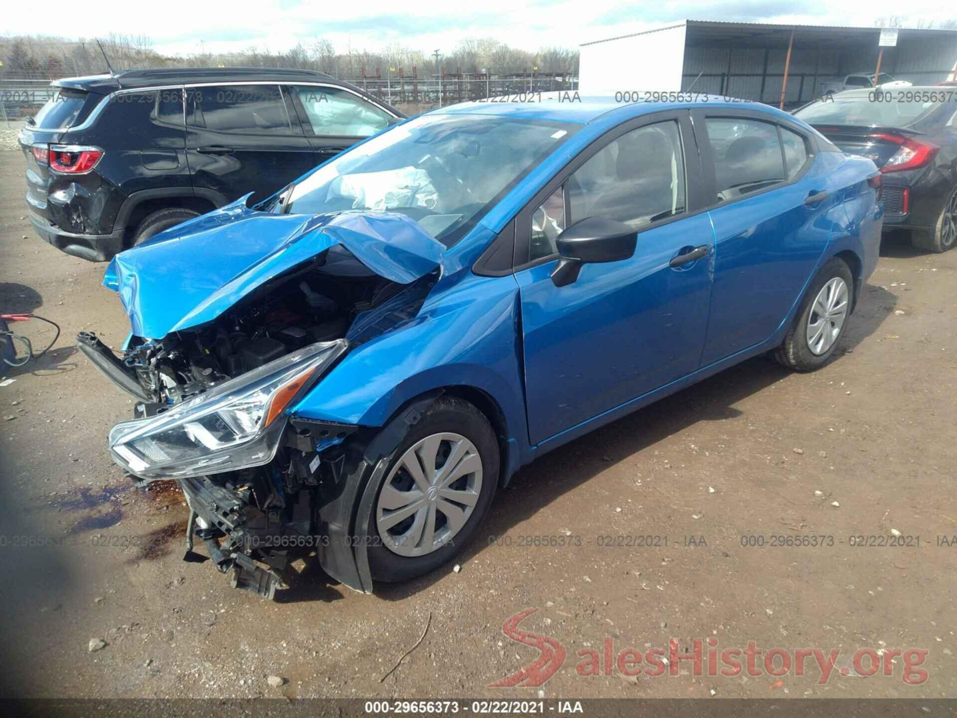 3N1CN8DV1LL820603 2020 NISSAN VERSA