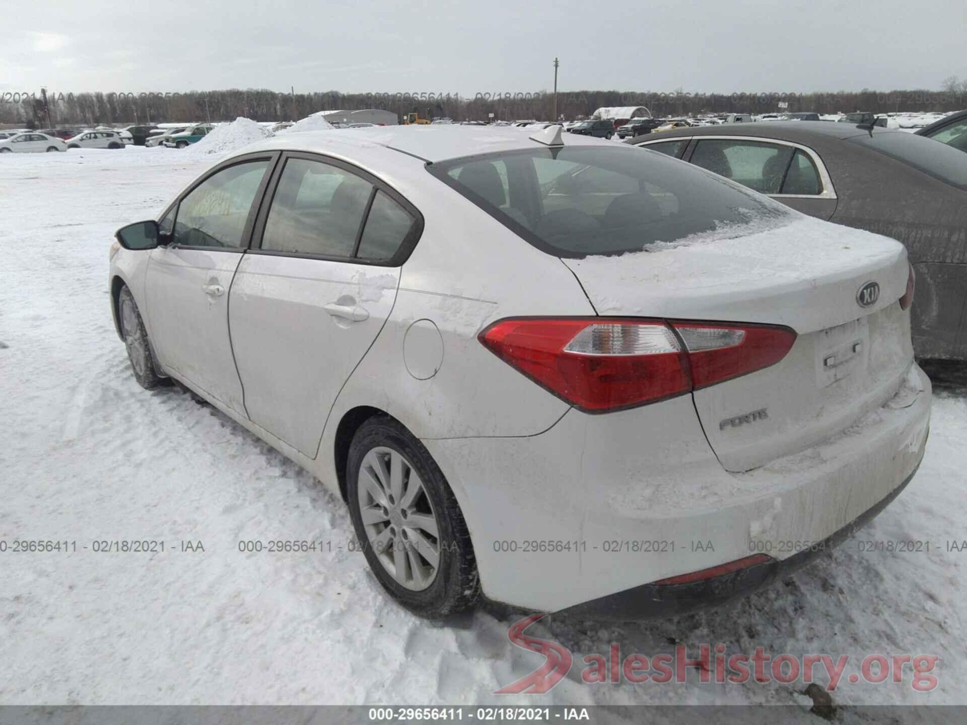 KNAFX4A66G5604369 2016 KIA FORTE