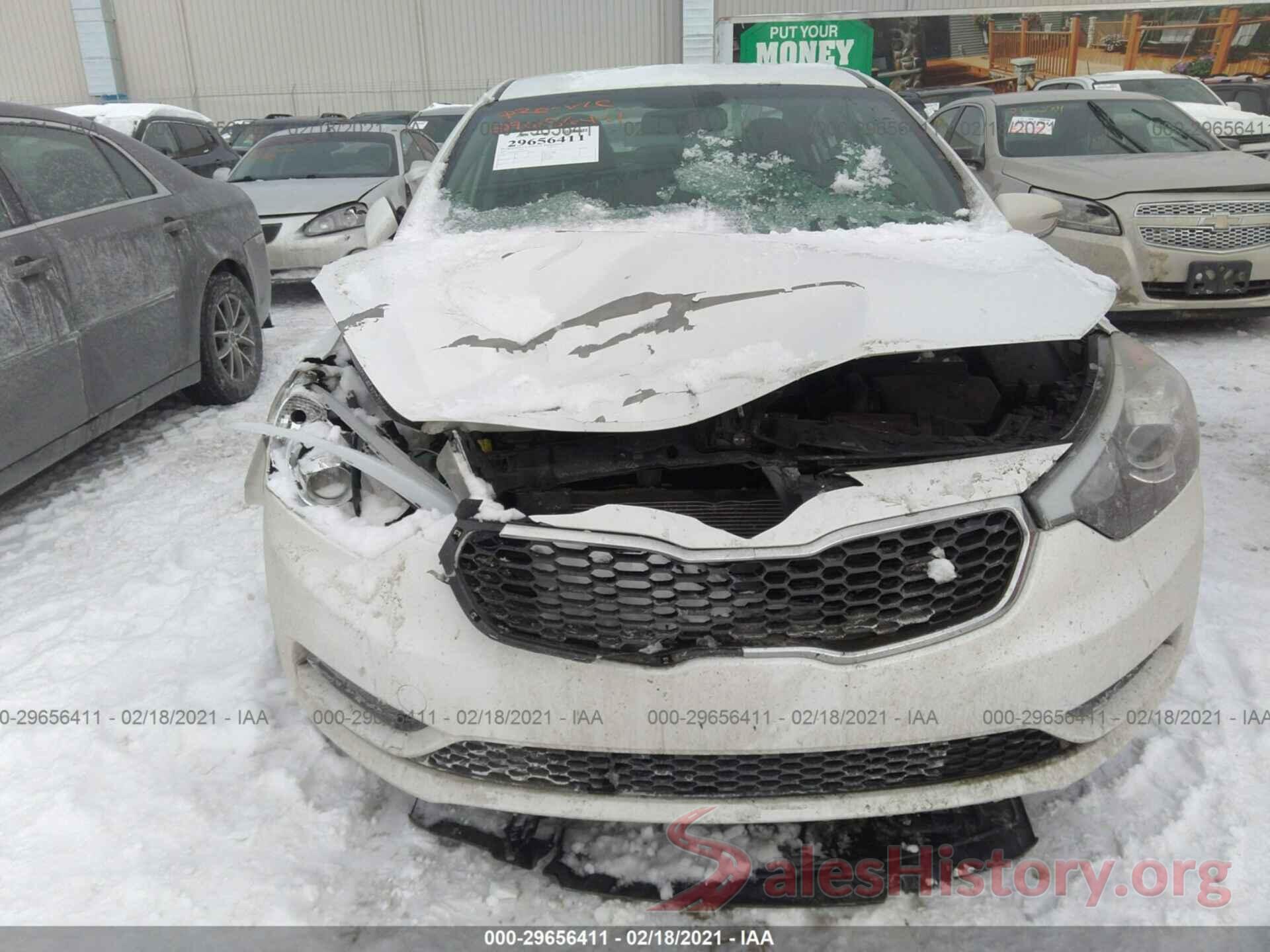 KNAFX4A66G5604369 2016 KIA FORTE