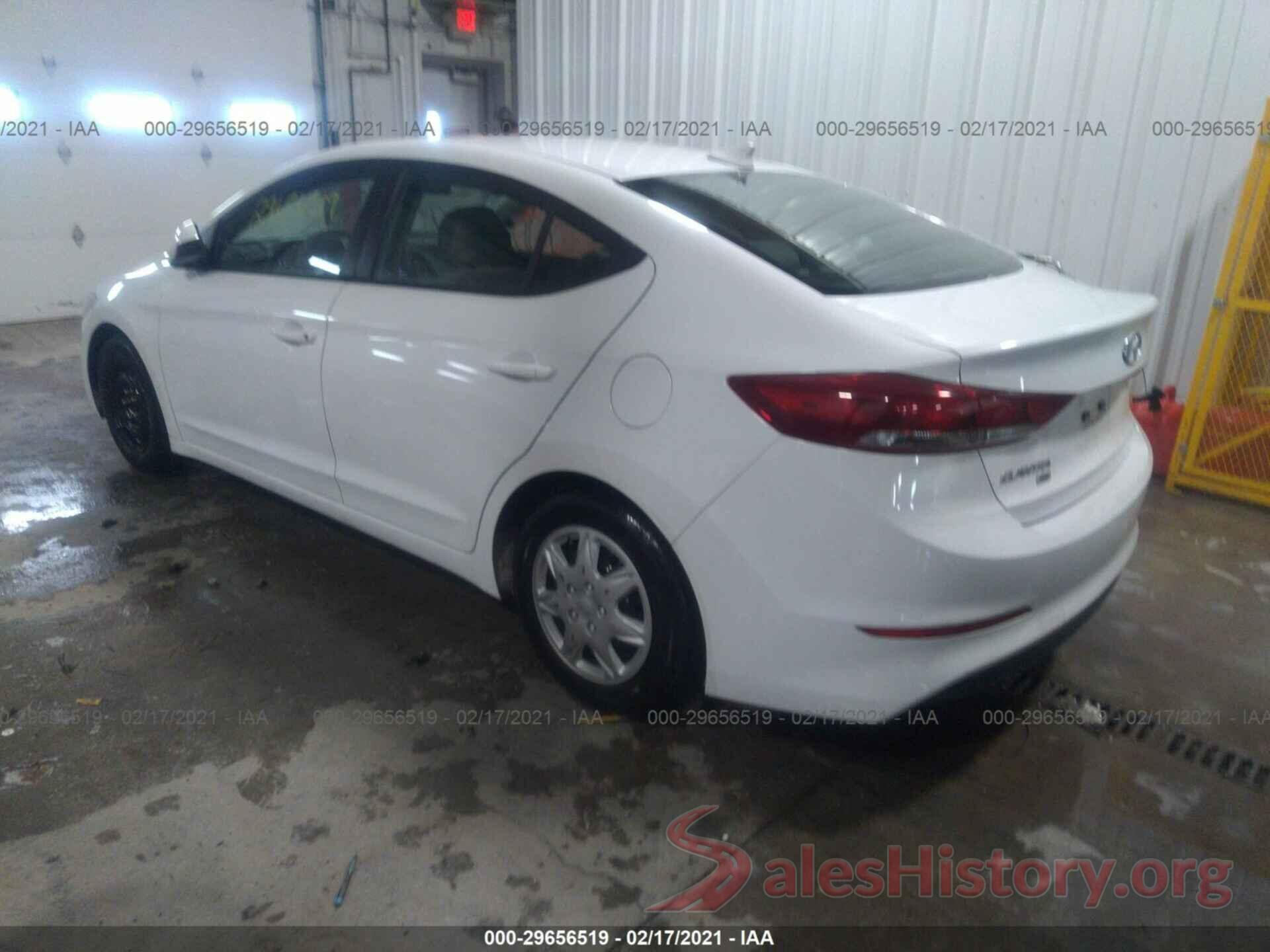 5NPD74LF0HH192281 2017 HYUNDAI ELANTRA