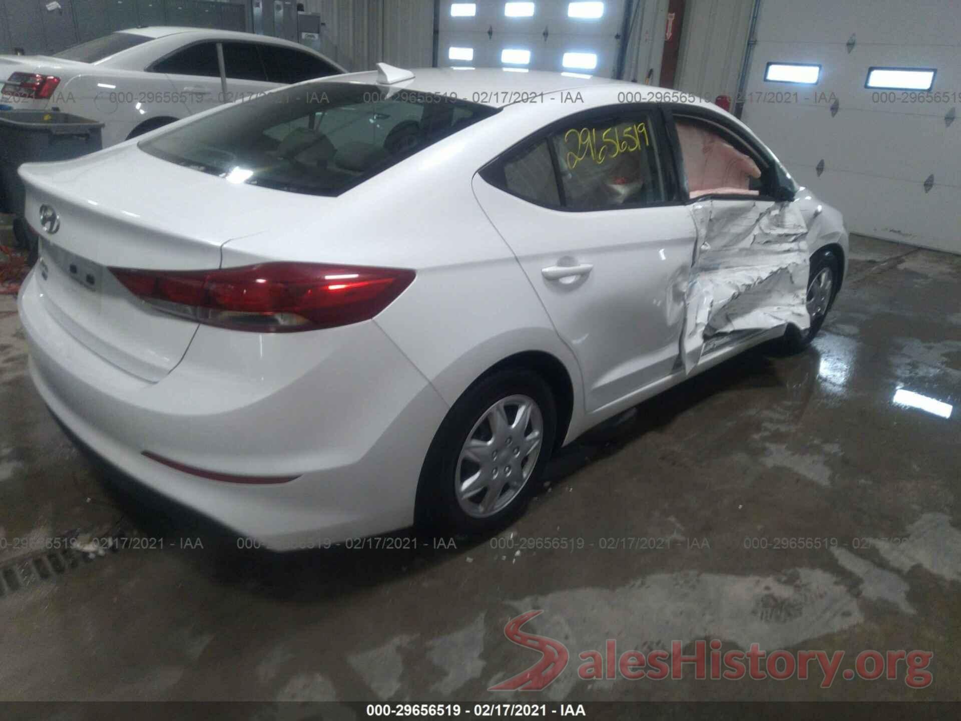 5NPD74LF0HH192281 2017 HYUNDAI ELANTRA