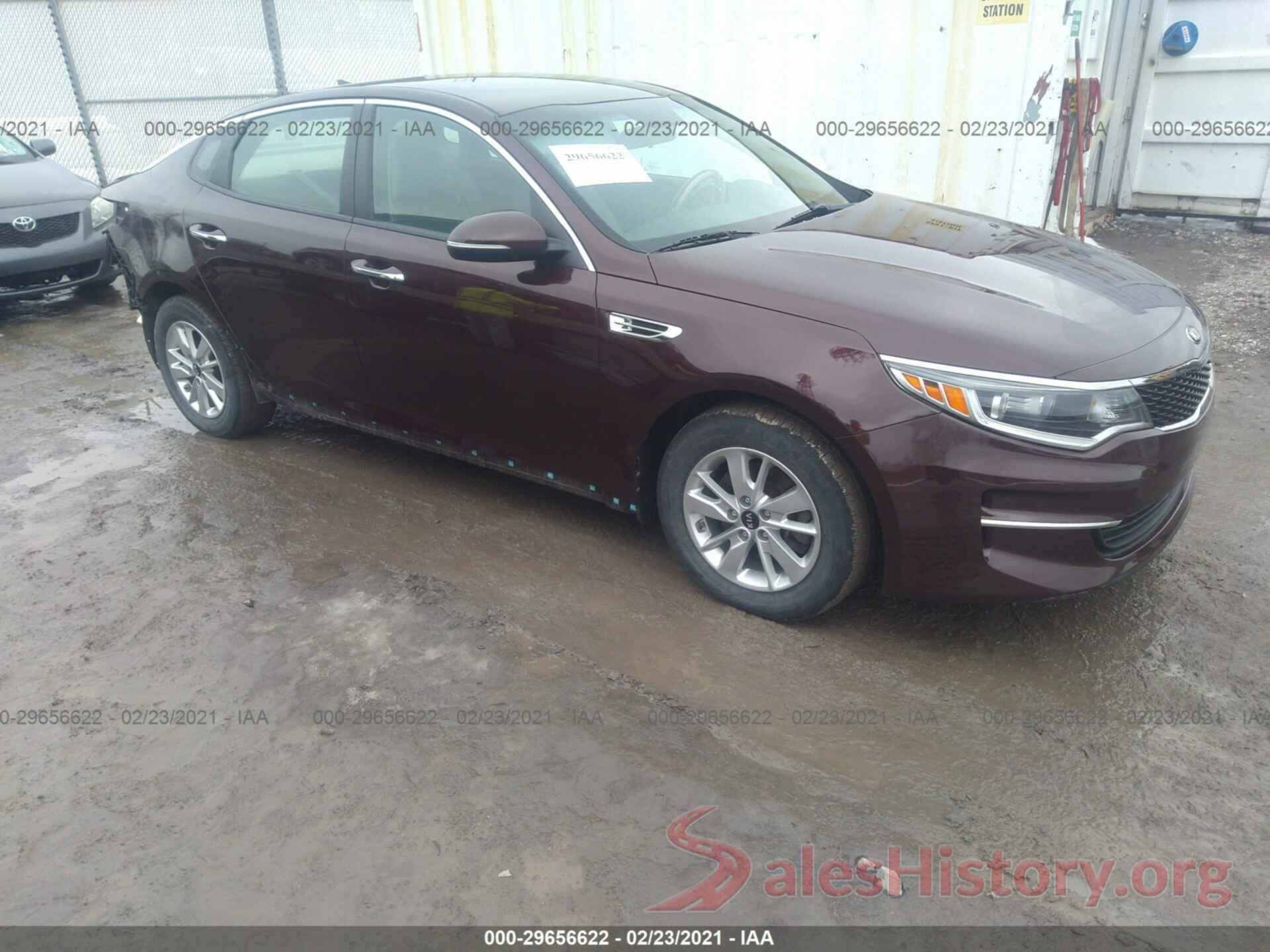 5XXGT4L37GG118560 2016 KIA OPTIMA