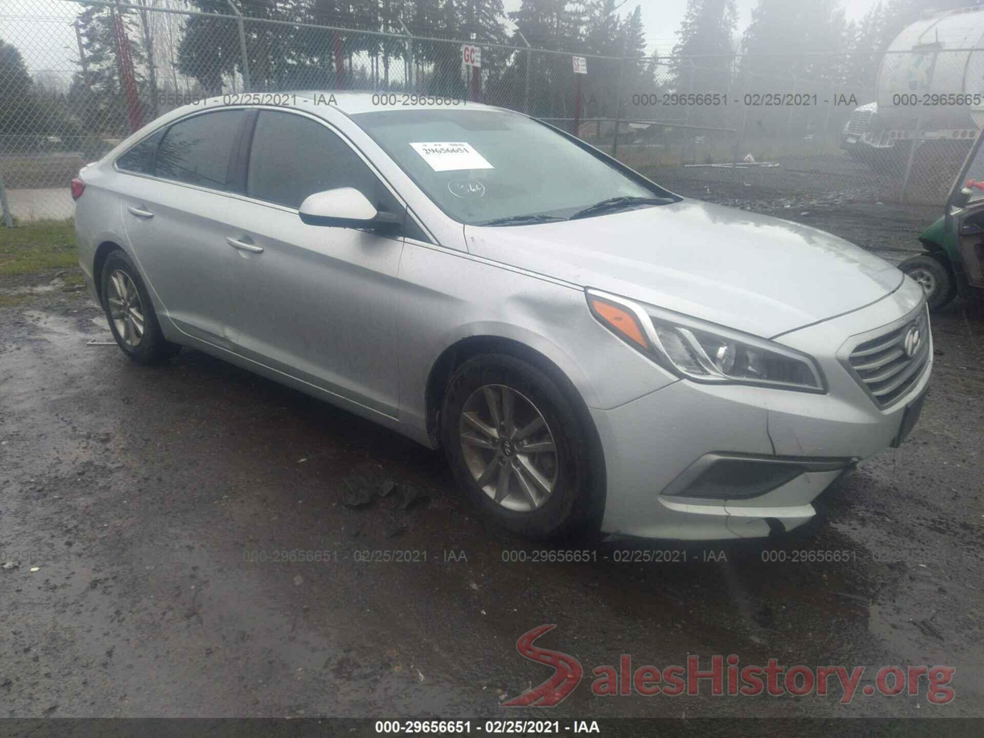 5NPE24AFXHH485496 2017 HYUNDAI SONATA