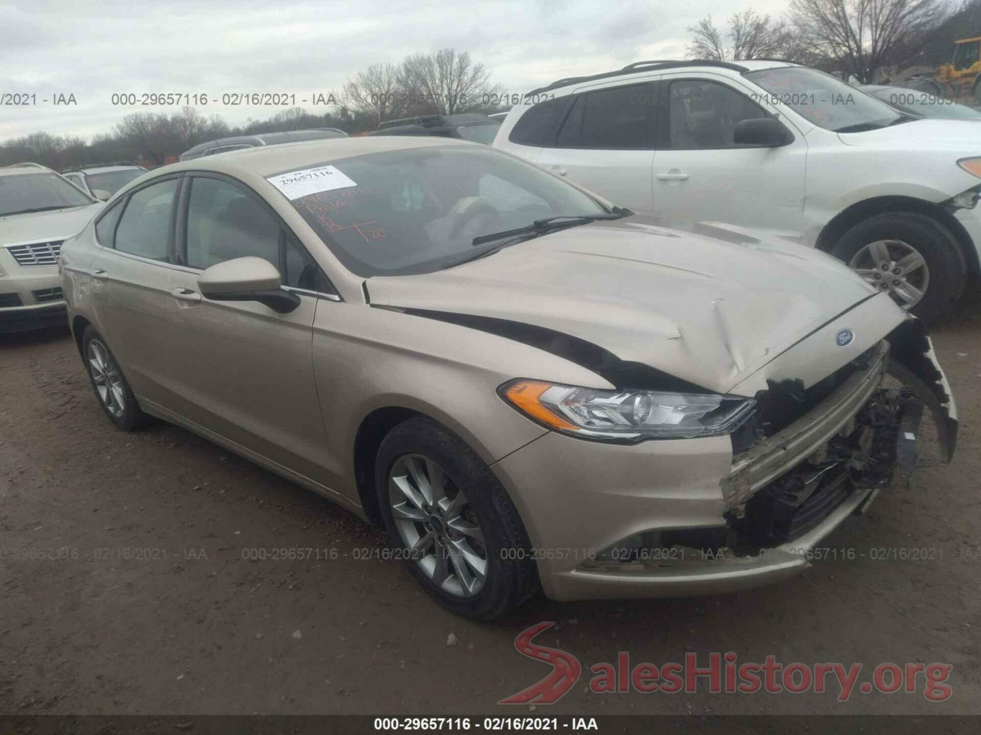 3FA6P0HD9HR292682 2017 FORD FUSION