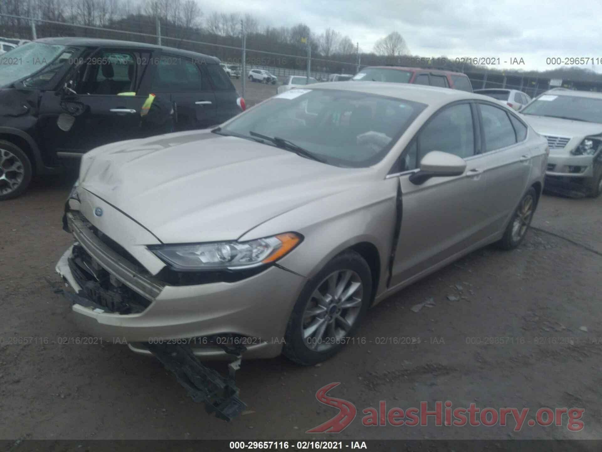 3FA6P0HD9HR292682 2017 FORD FUSION