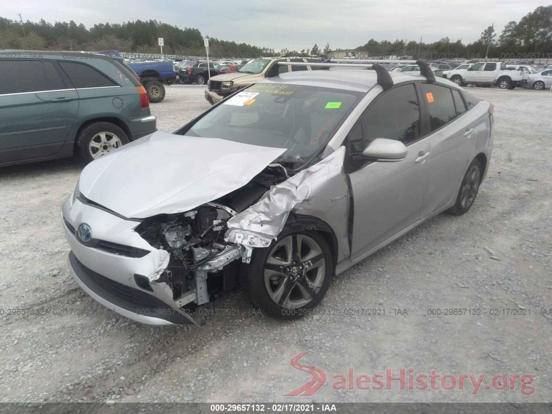 JTDKARFU1K3085517 2019 TOYOTA PRIUS