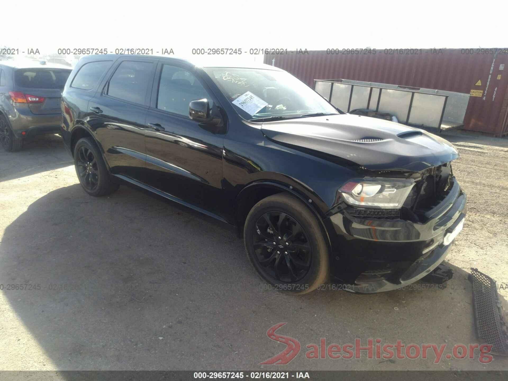 1C4SDHCT6KC721670 2019 DODGE DURANGO