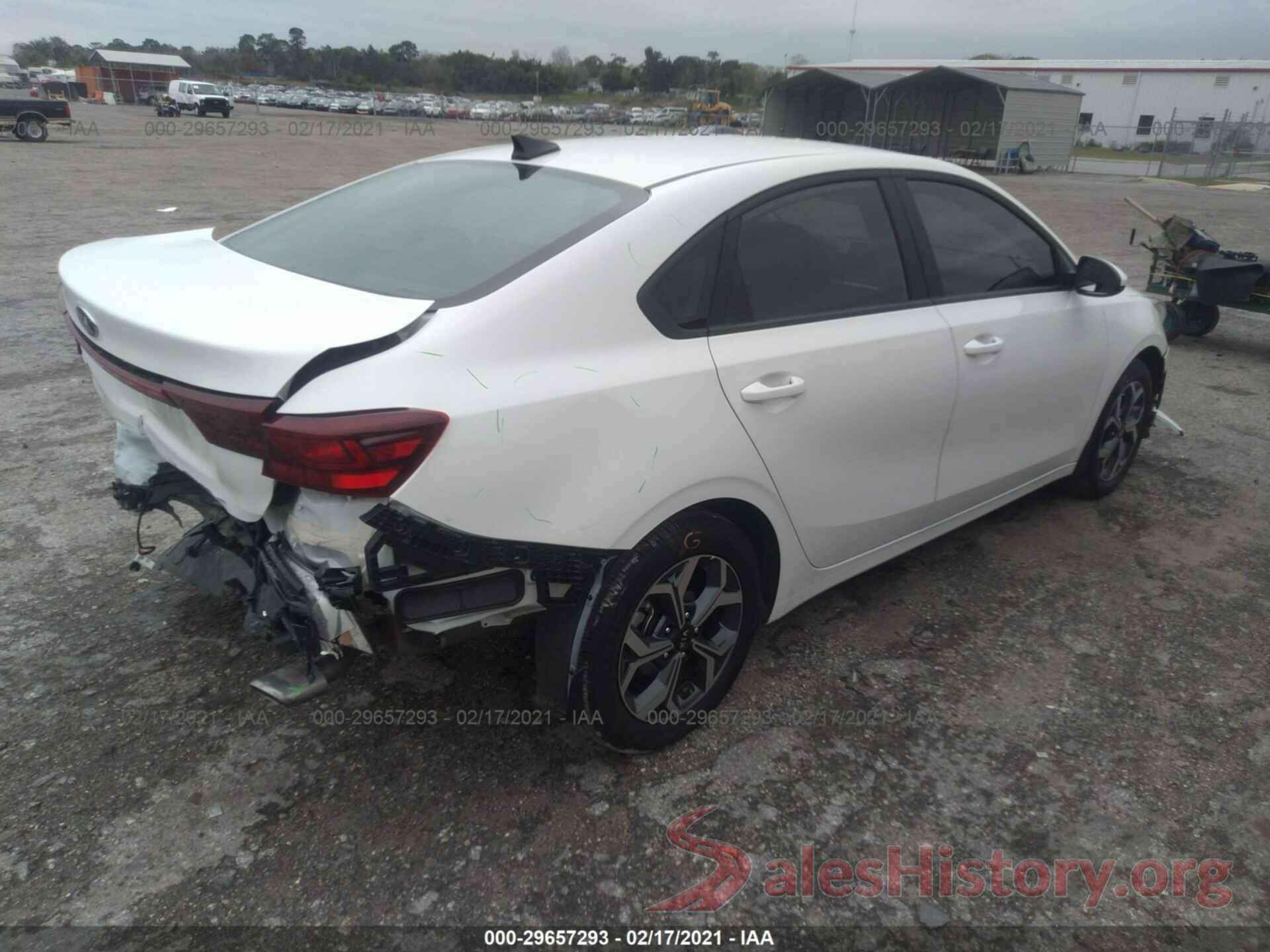 3KPF24AD6LE214581 2020 KIA FORTE