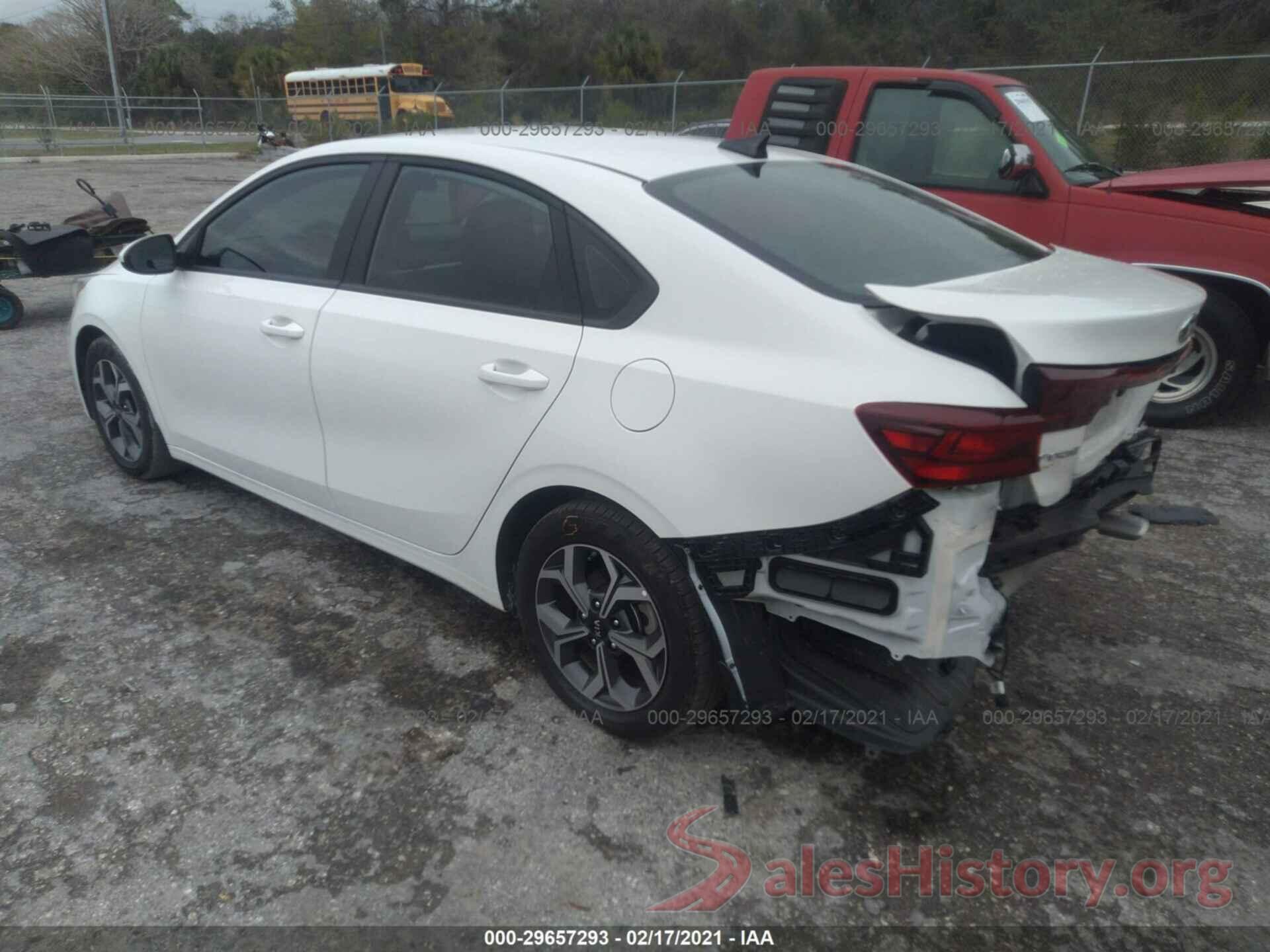 3KPF24AD6LE214581 2020 KIA FORTE