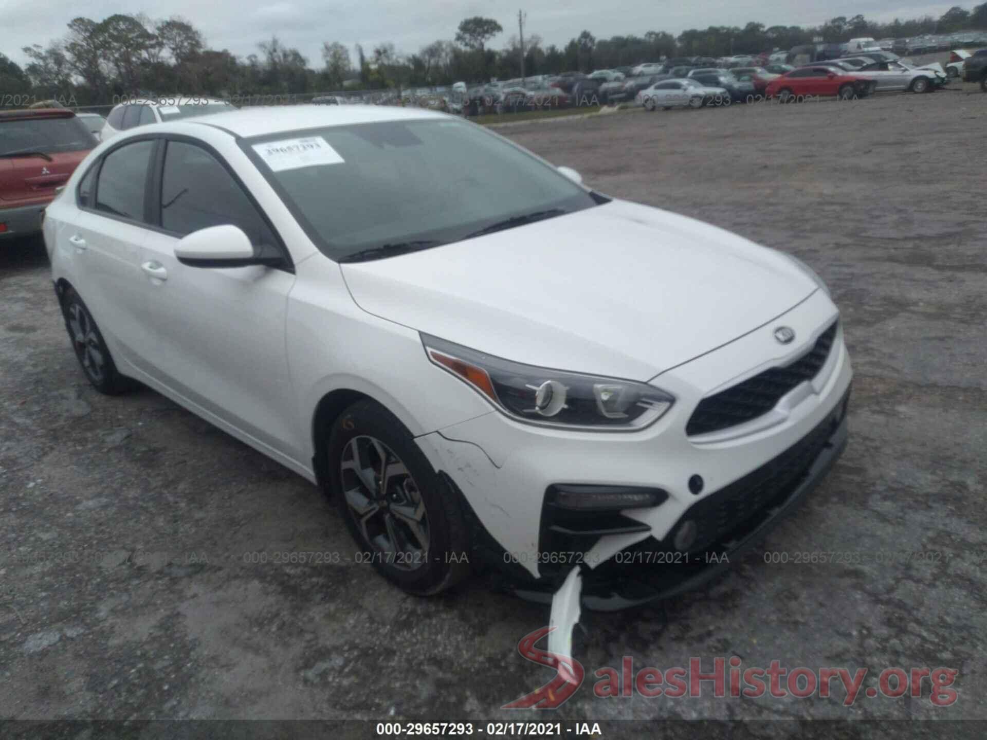 3KPF24AD6LE214581 2020 KIA FORTE