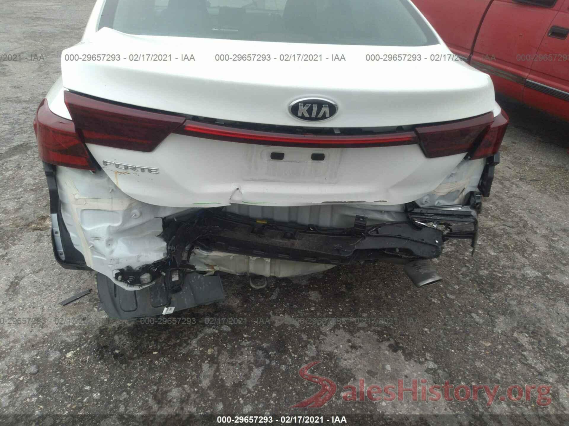 3KPF24AD6LE214581 2020 KIA FORTE