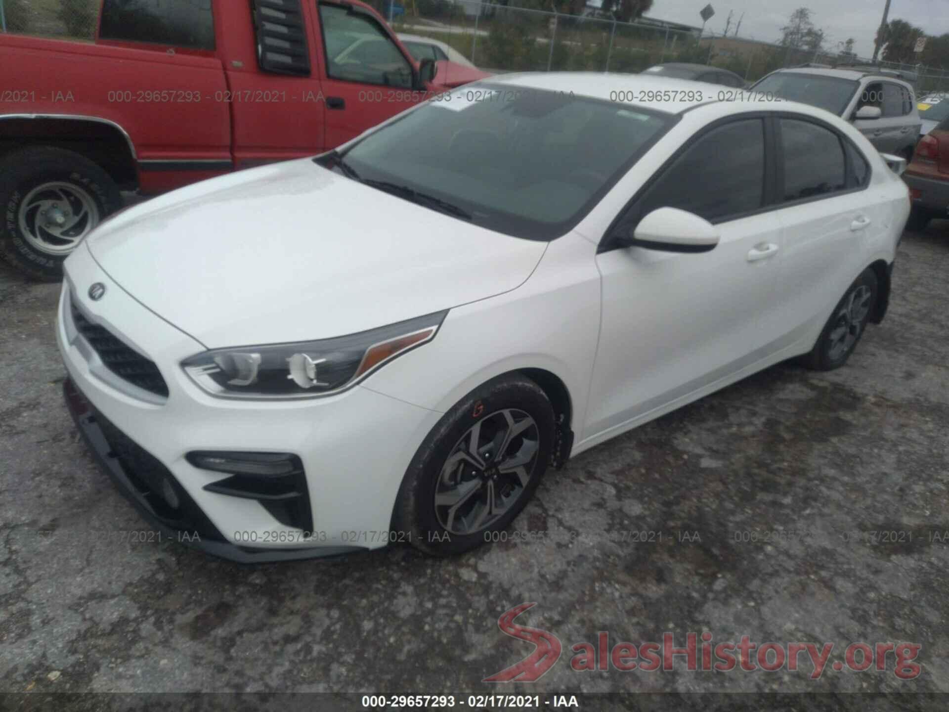 3KPF24AD6LE214581 2020 KIA FORTE