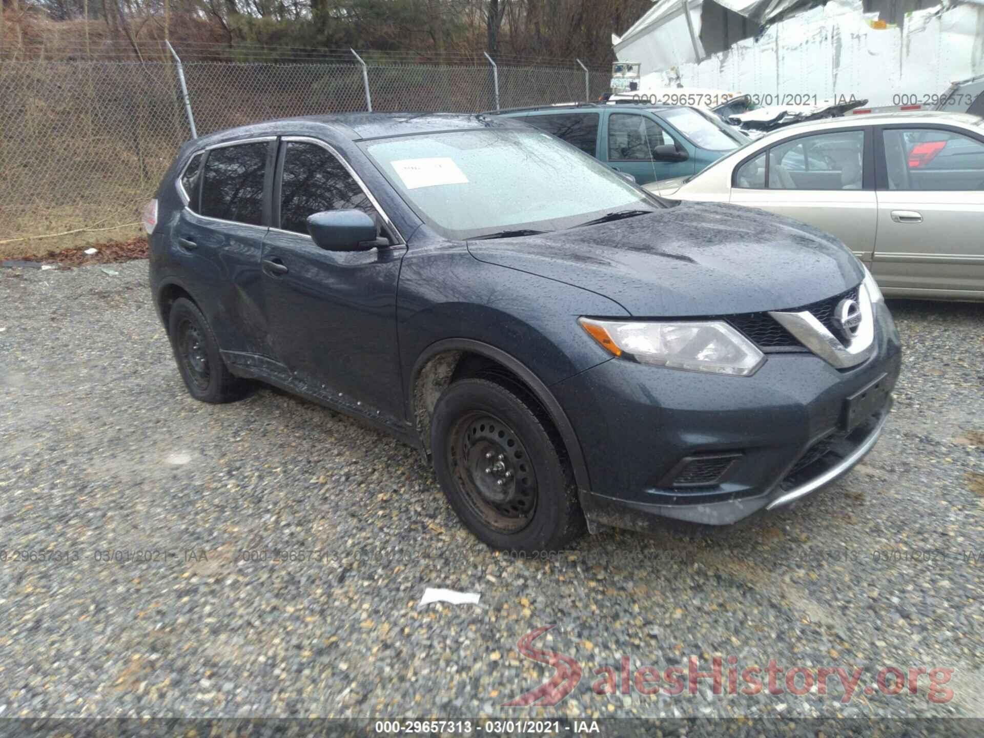 KNMAT2MV8GP603499 2016 NISSAN ROGUE