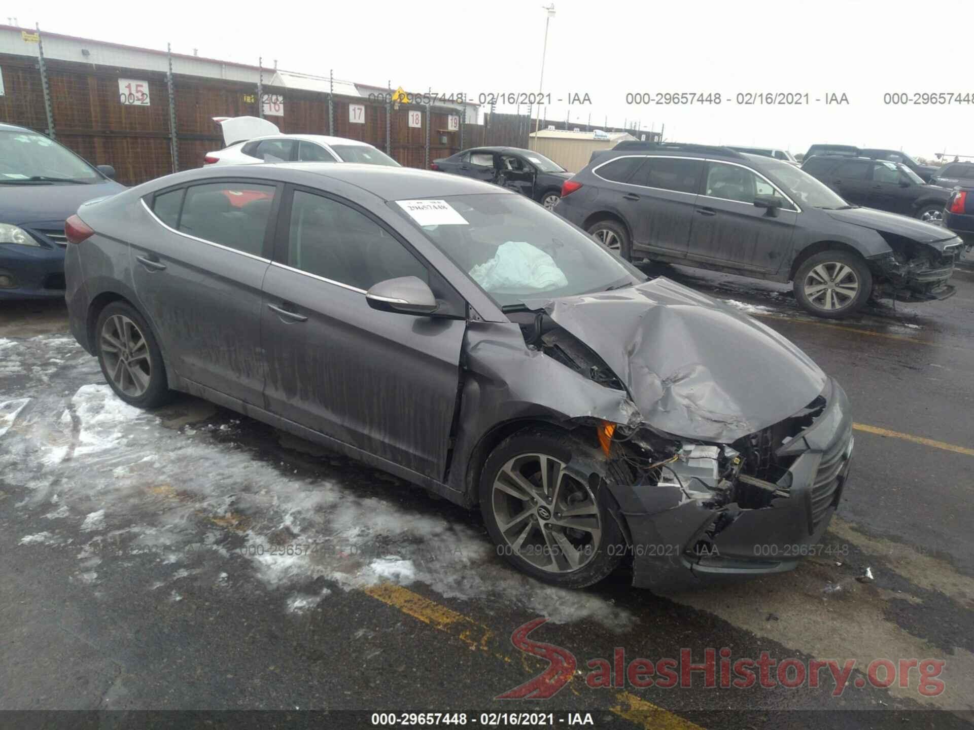 5NPD84LFXJH277616 2018 HYUNDAI ELANTRA