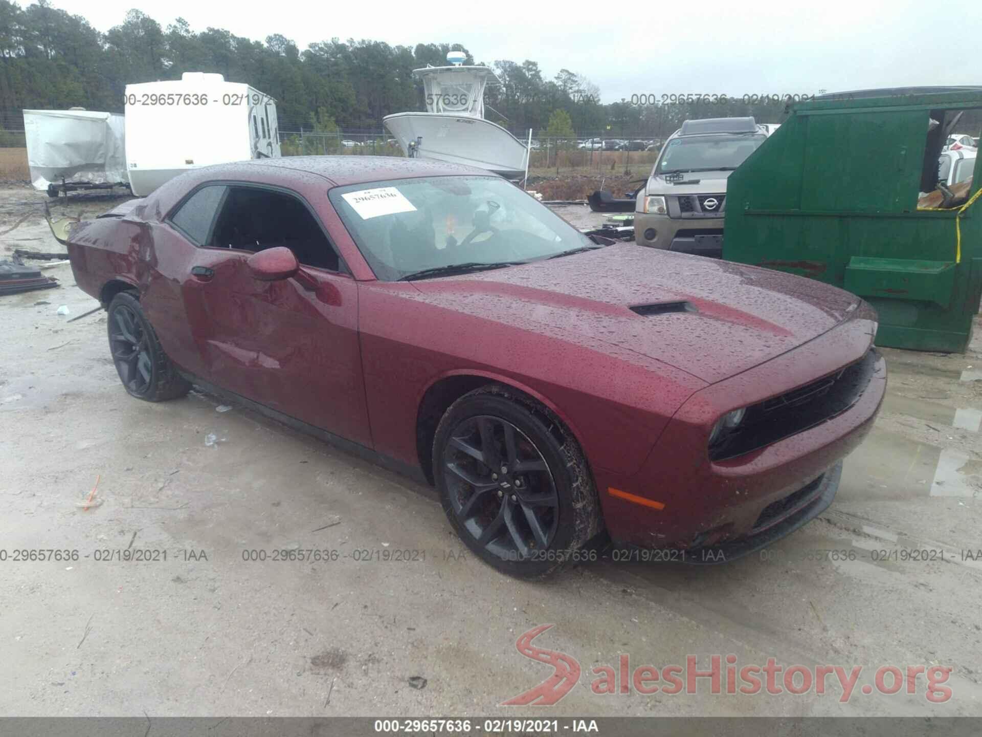 2C3CDZAG6KH661536 2019 DODGE CHALLENGER