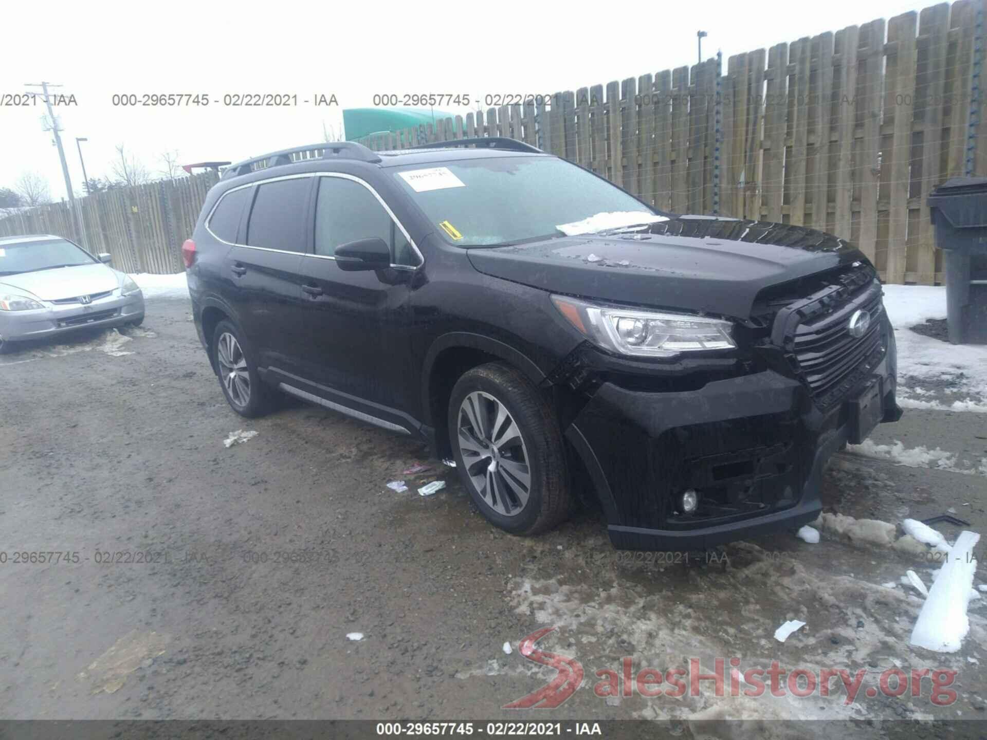 4S4WMAPD1K3469091 2019 SUBARU ASCENT