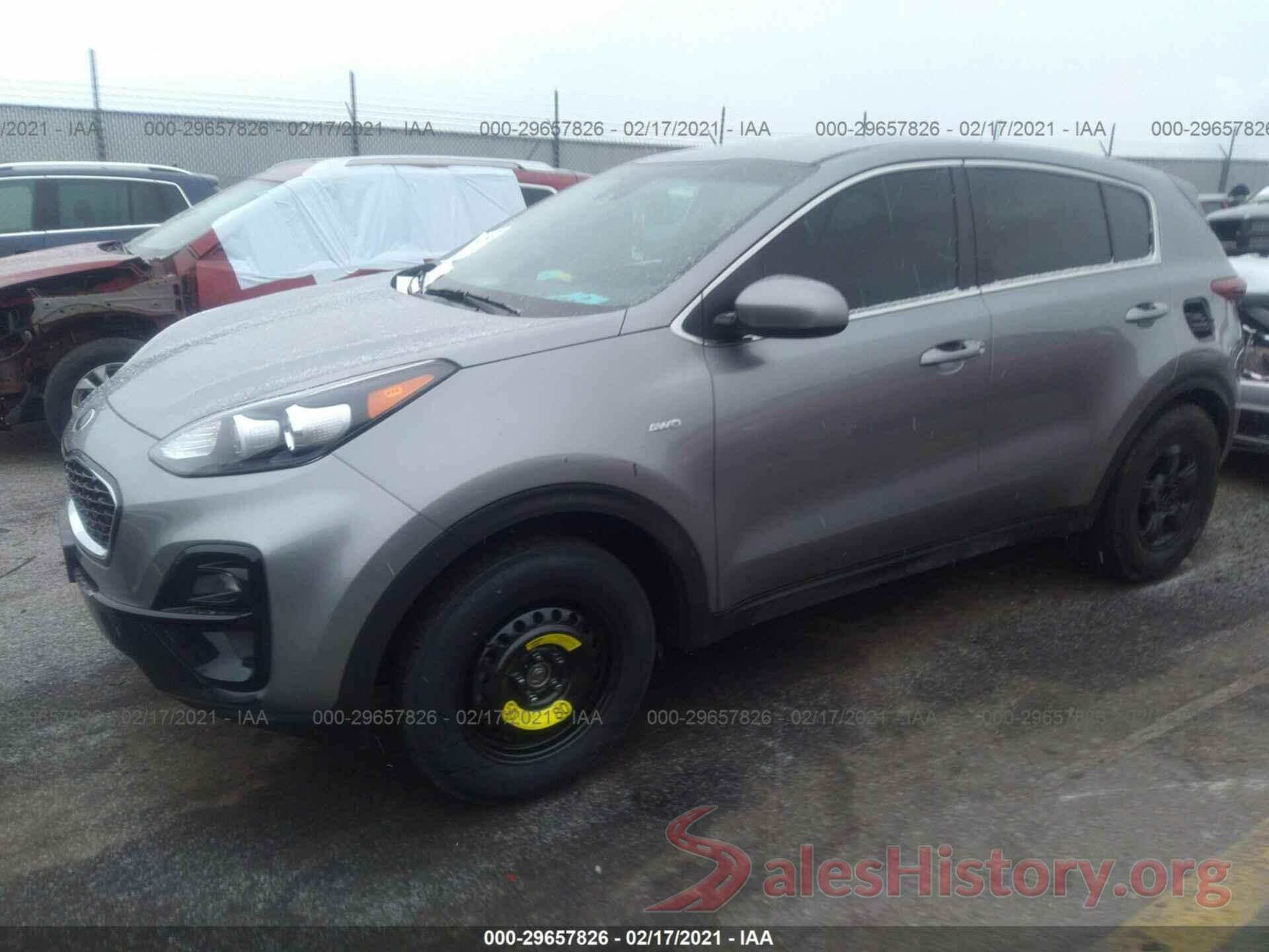 KNDPMCAC0M7875590 2021 KIA SPORTAGE