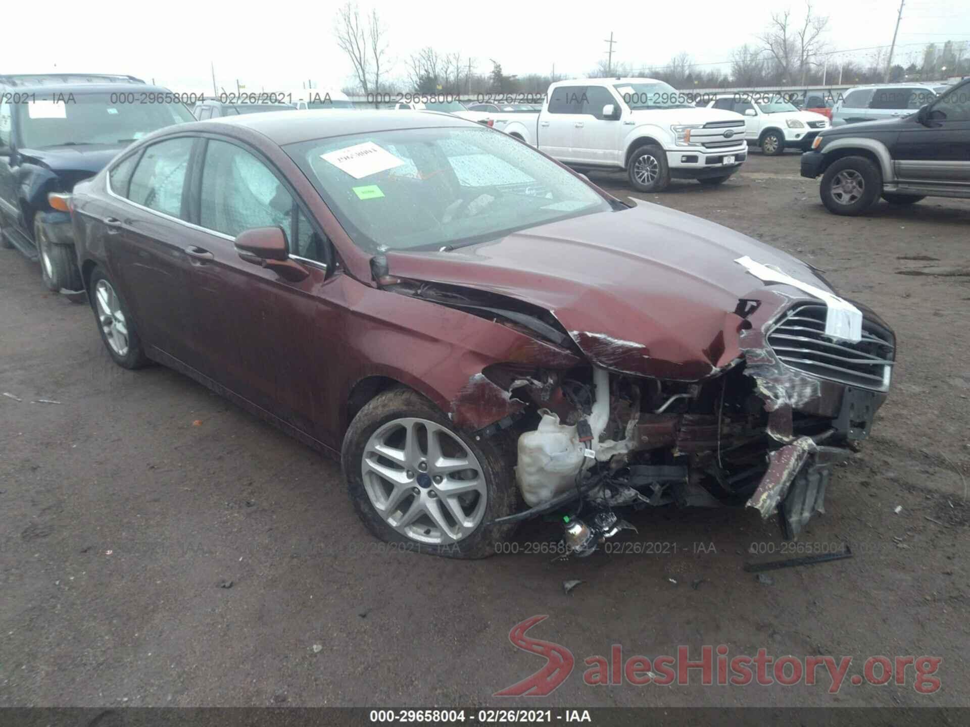 3FA6P0H7XGR160037 2016 FORD FUSION