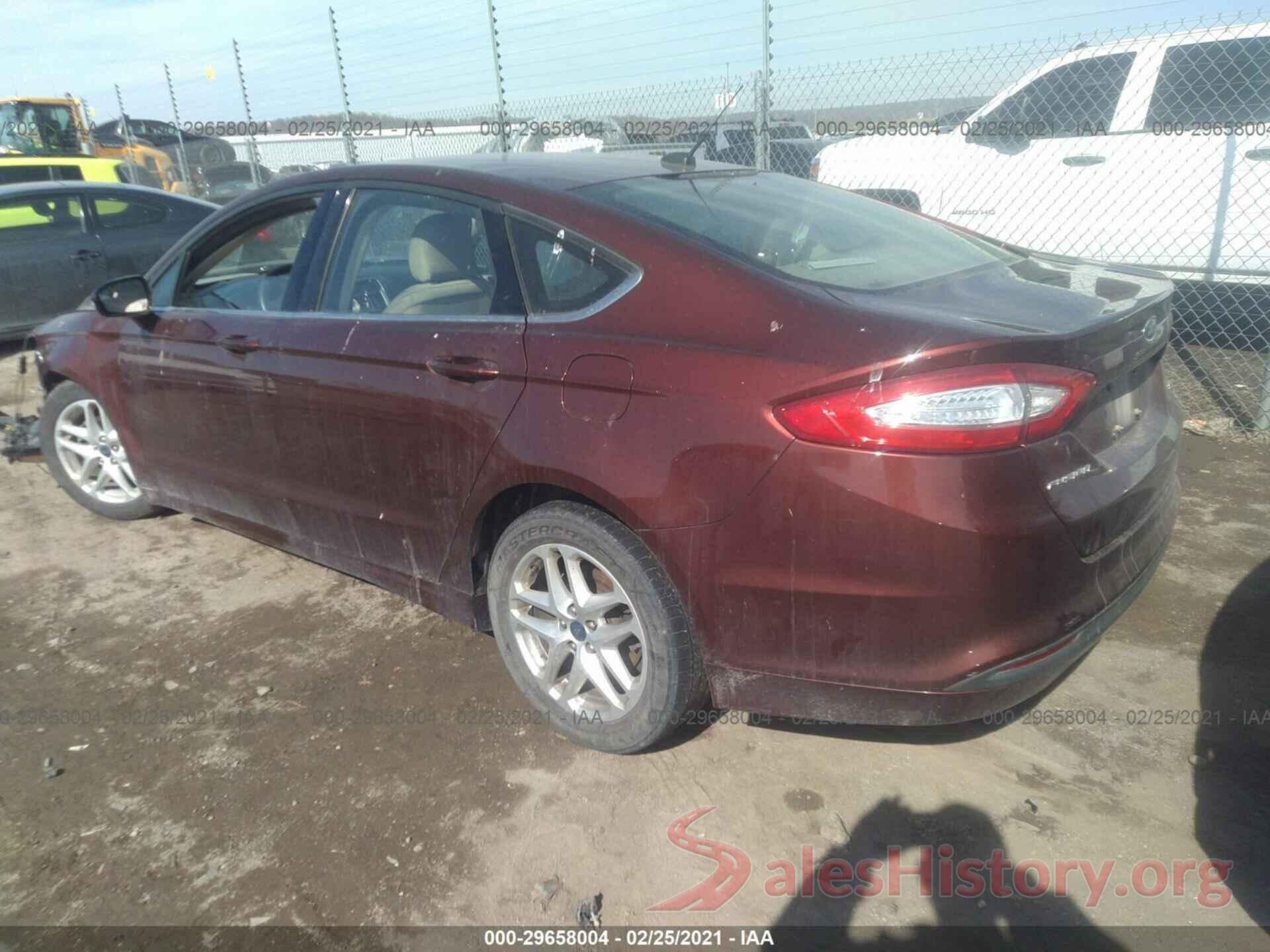 3FA6P0H7XGR160037 2016 FORD FUSION