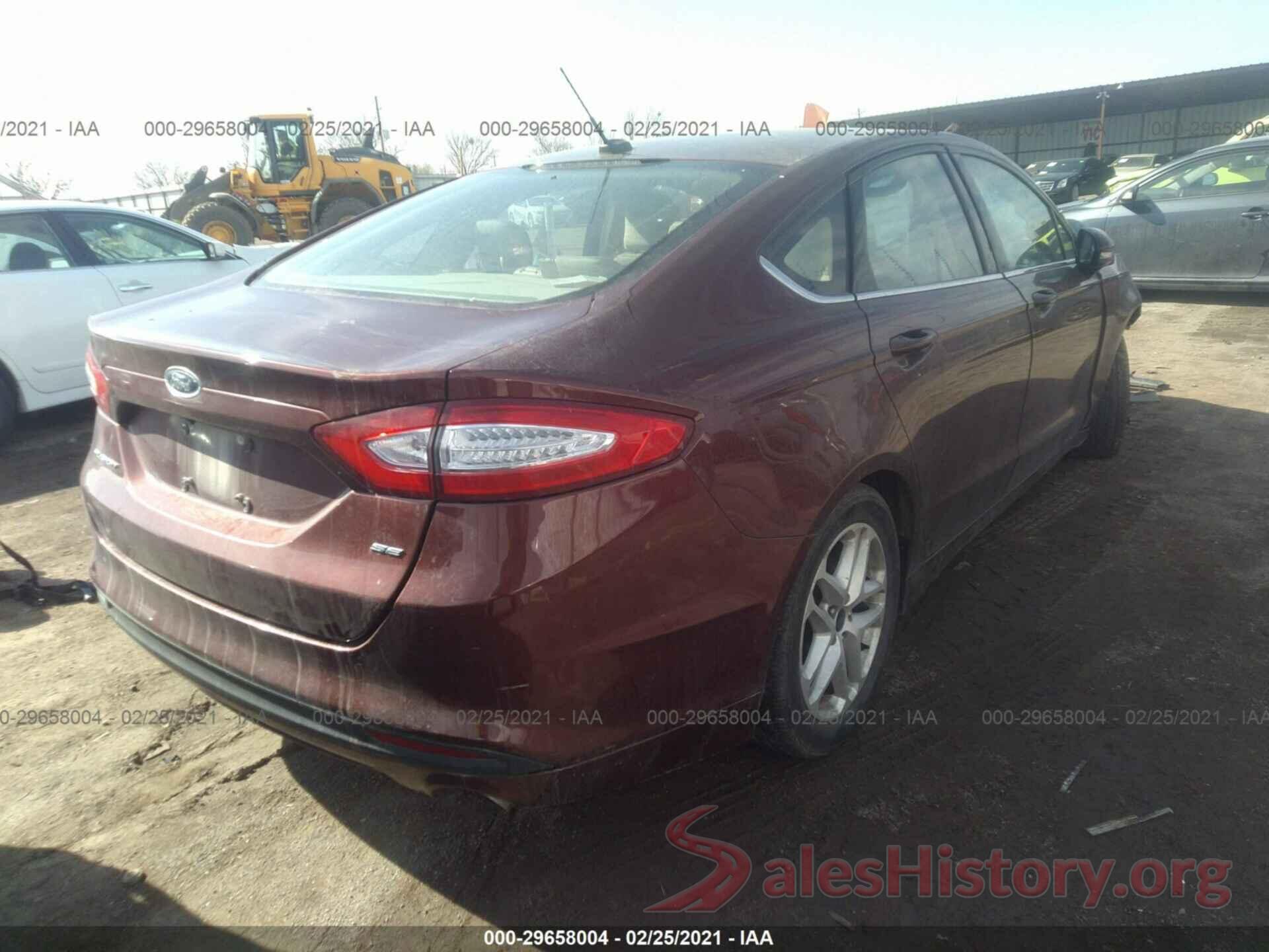 3FA6P0H7XGR160037 2016 FORD FUSION