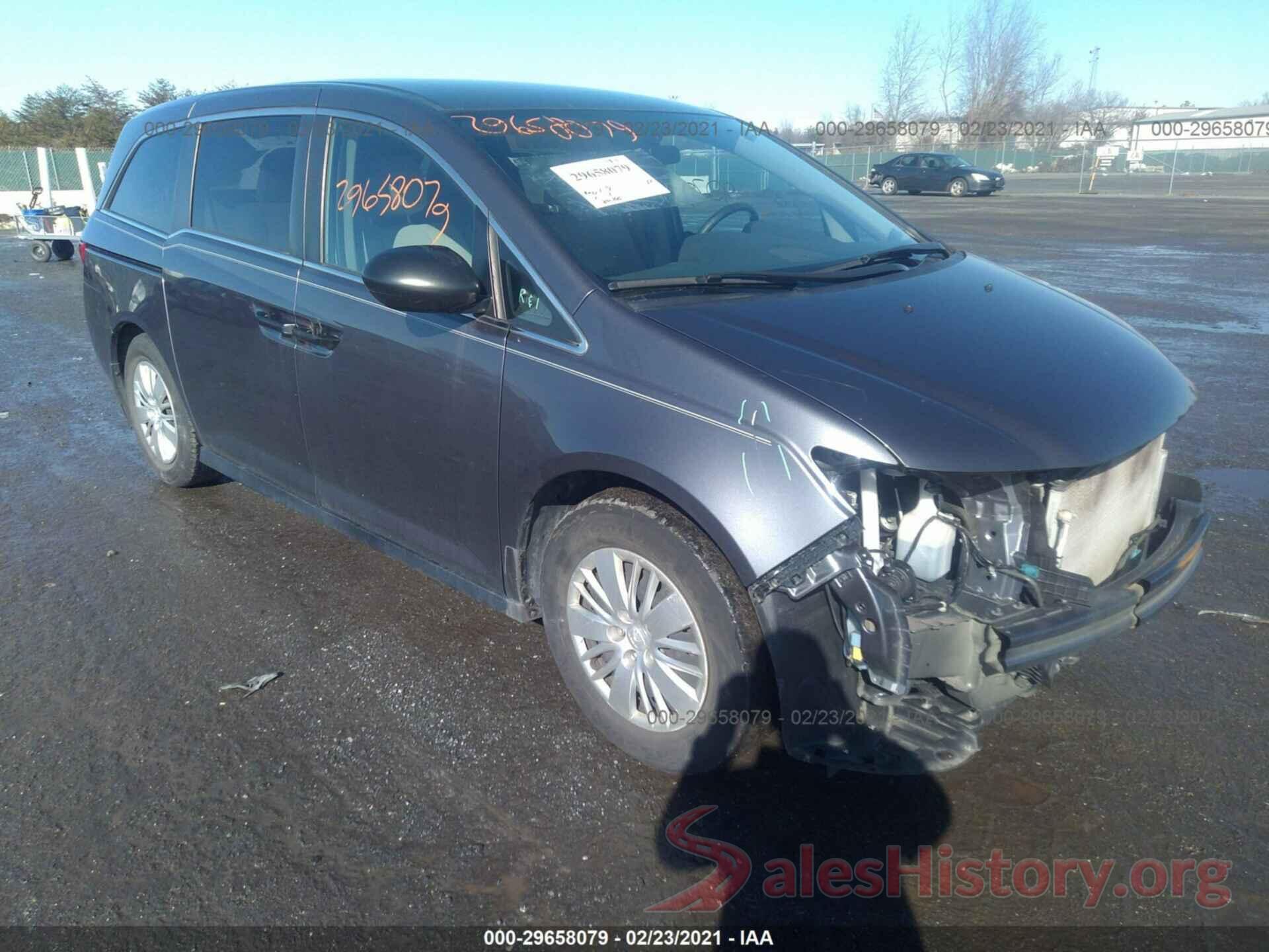 5FNRL5H26HB017397 2017 HONDA ODYSSEY