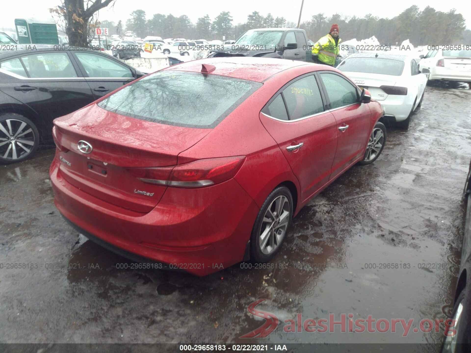 KMHD84LF9HU282107 2017 HYUNDAI ELANTRA