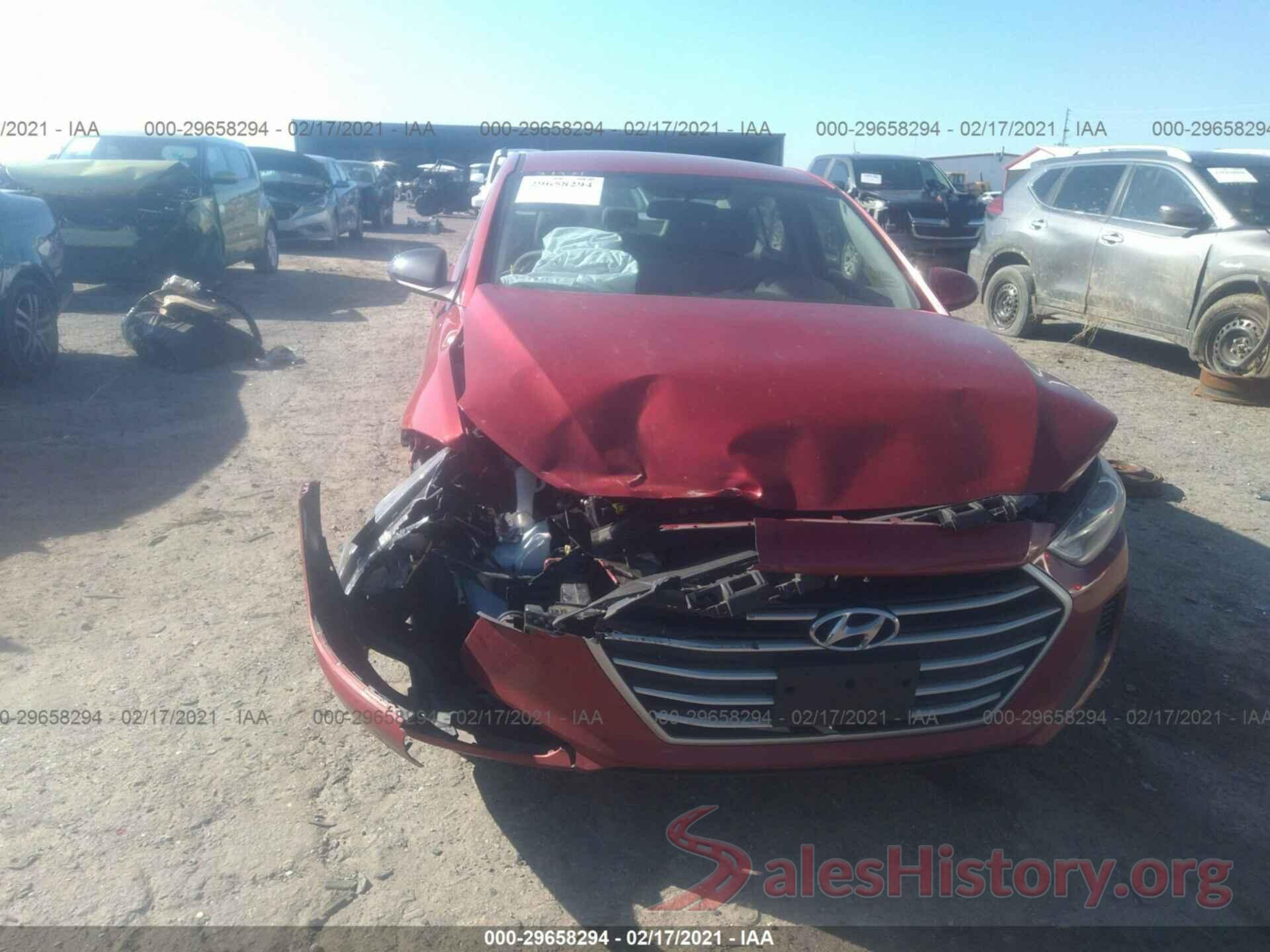 5NPD74LF7HH071697 2017 HYUNDAI ELANTRA