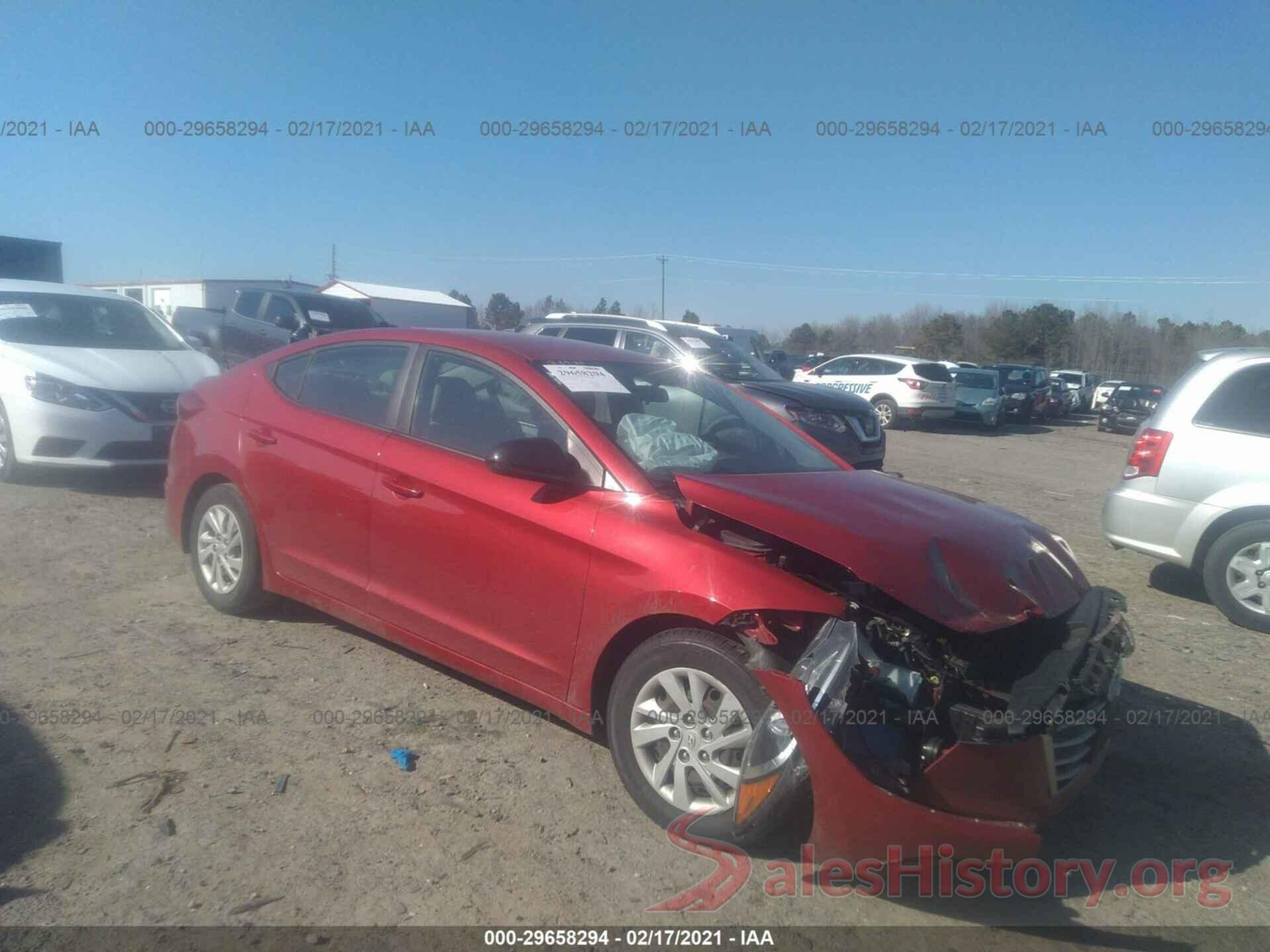 5NPD74LF7HH071697 2017 HYUNDAI ELANTRA