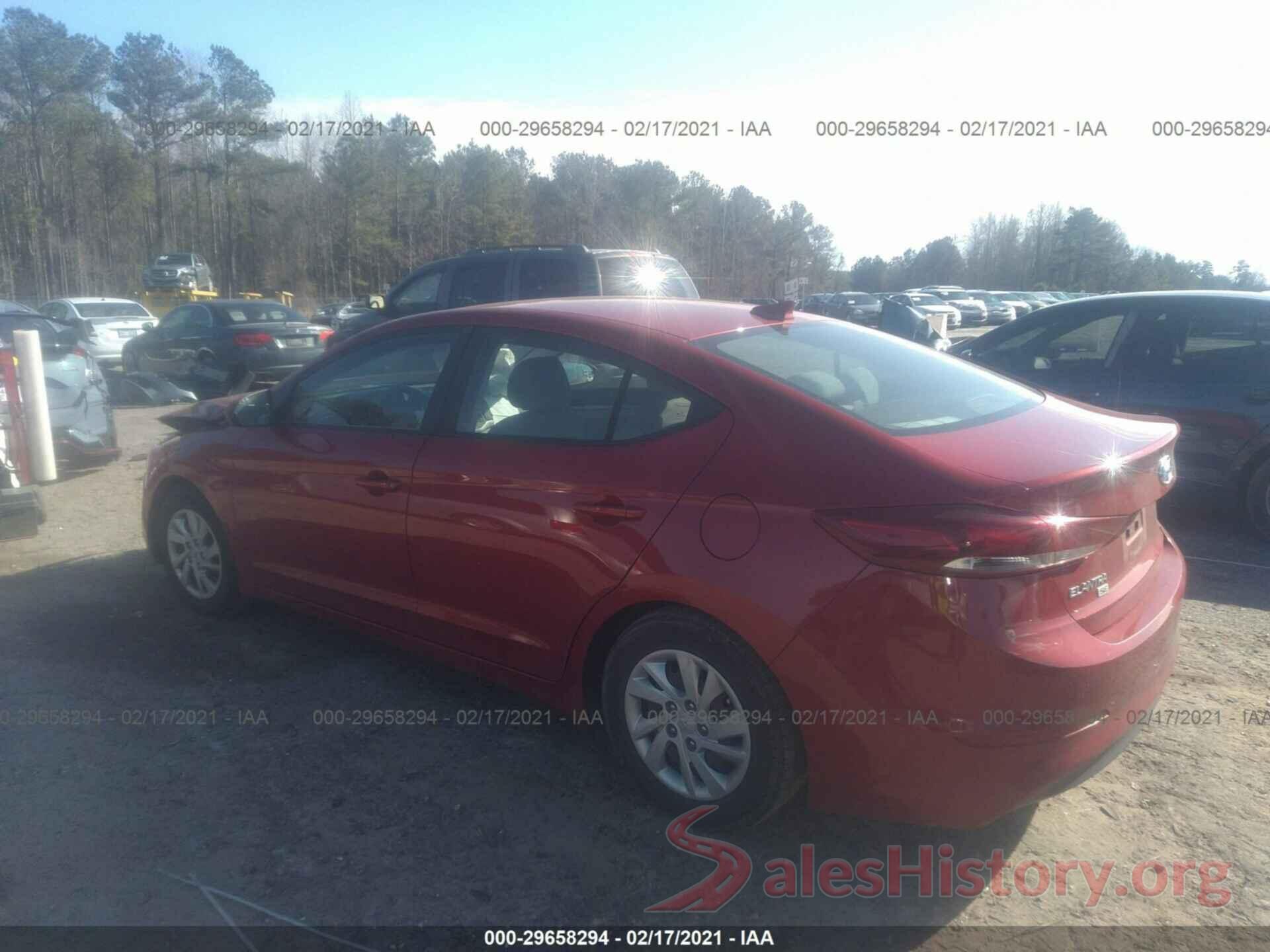 5NPD74LF7HH071697 2017 HYUNDAI ELANTRA