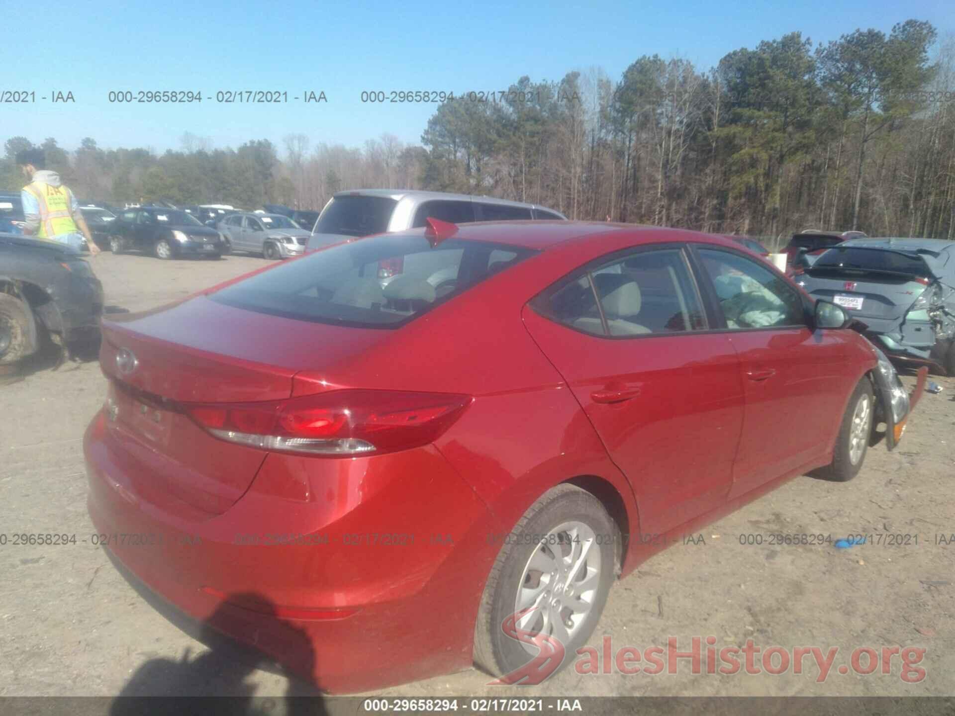 5NPD74LF7HH071697 2017 HYUNDAI ELANTRA