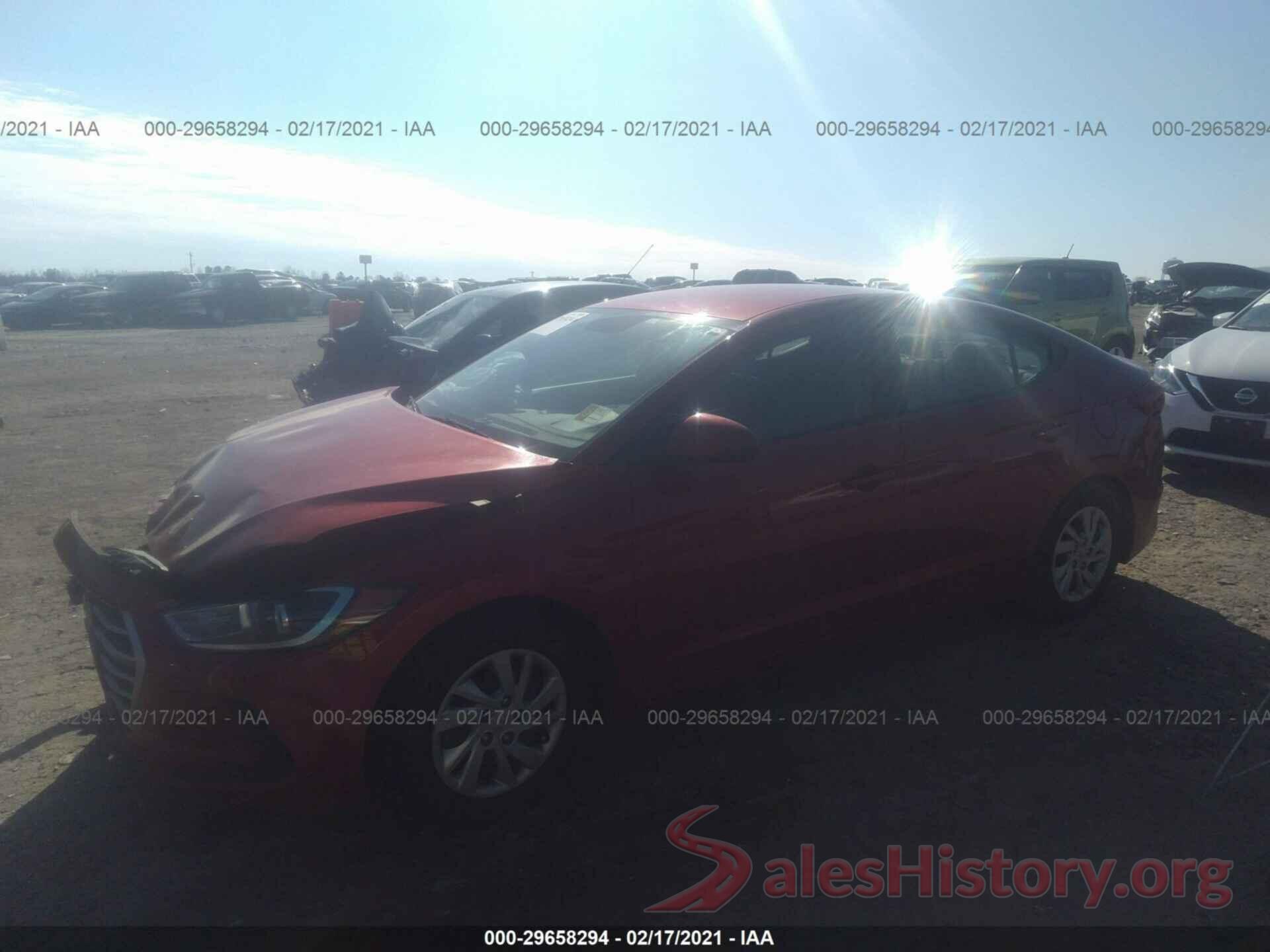 5NPD74LF7HH071697 2017 HYUNDAI ELANTRA