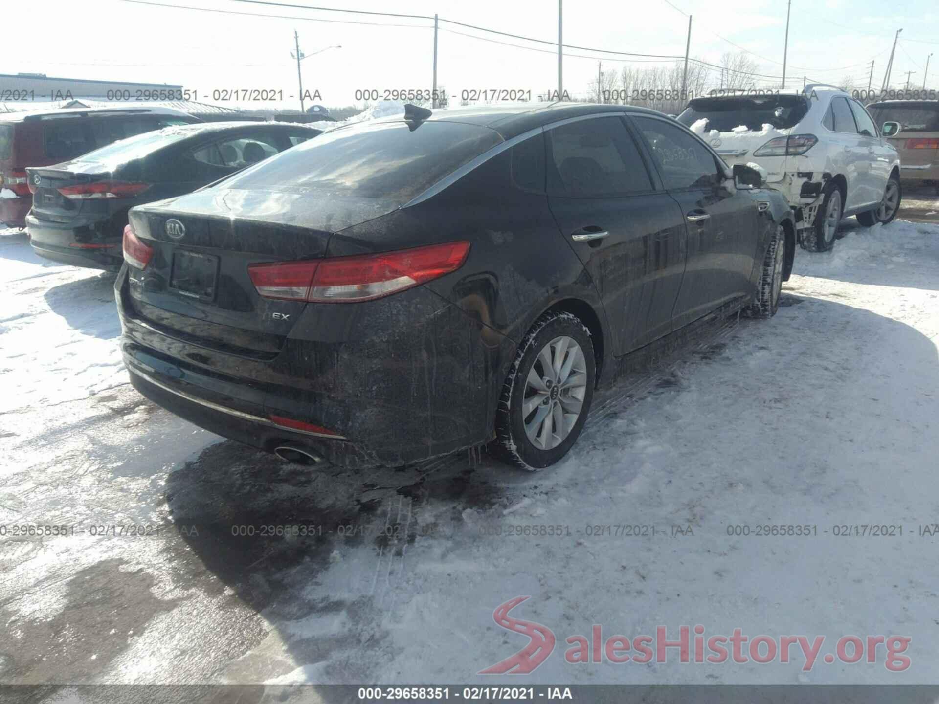 5XXGU4L35HG157453 2017 KIA OPTIMA