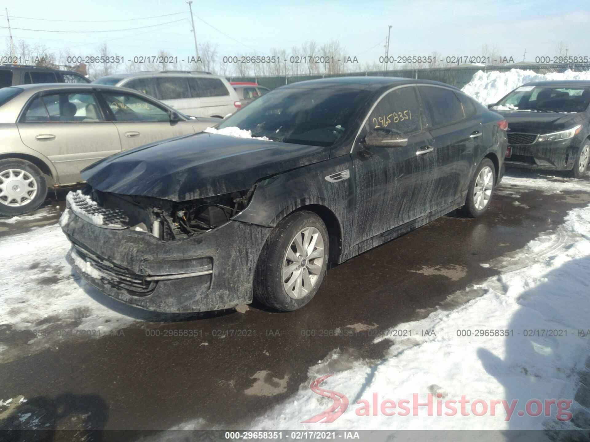 5XXGU4L35HG157453 2017 KIA OPTIMA