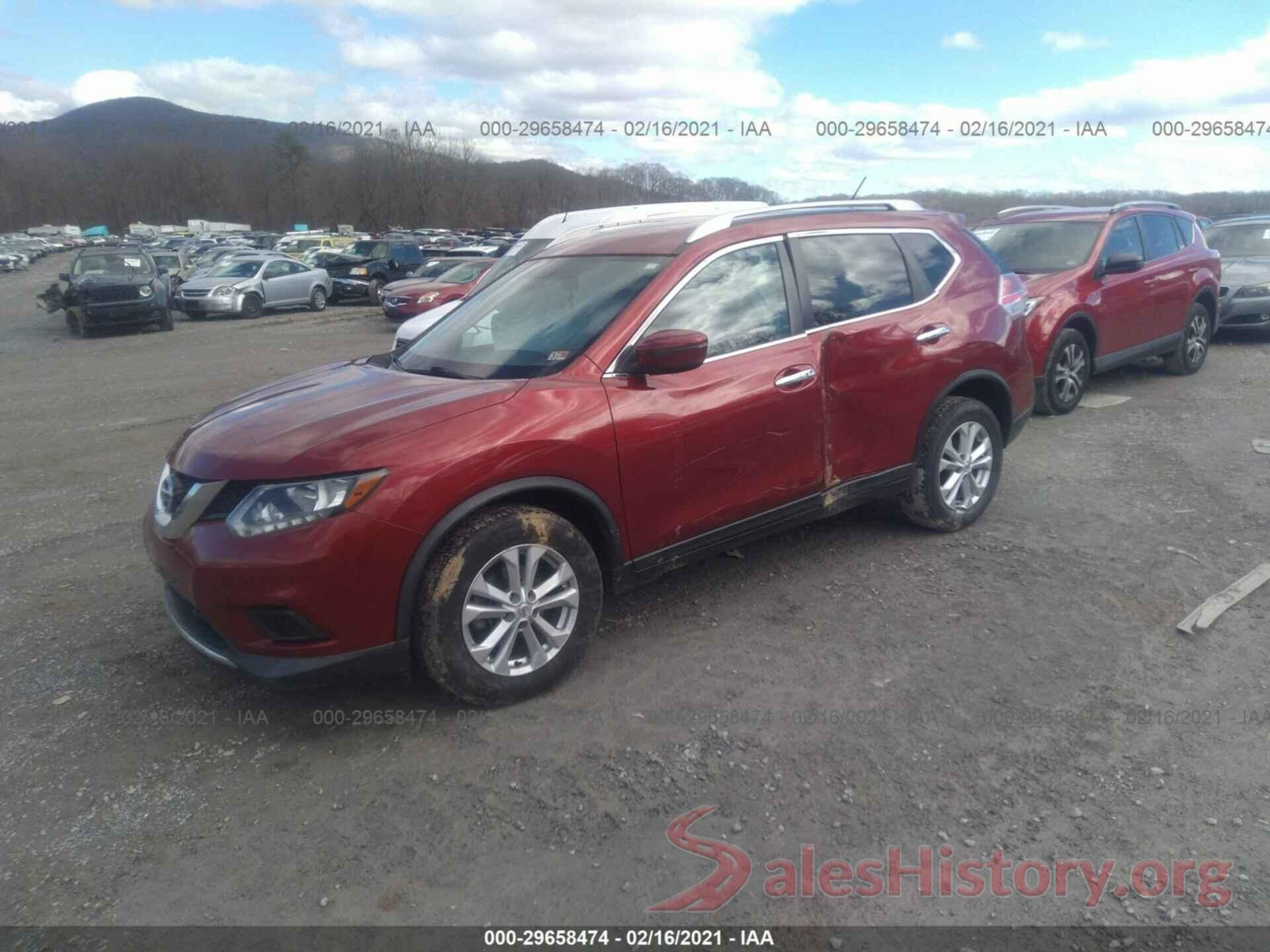 KNMAT2MT2GP721269 2016 NISSAN ROGUE