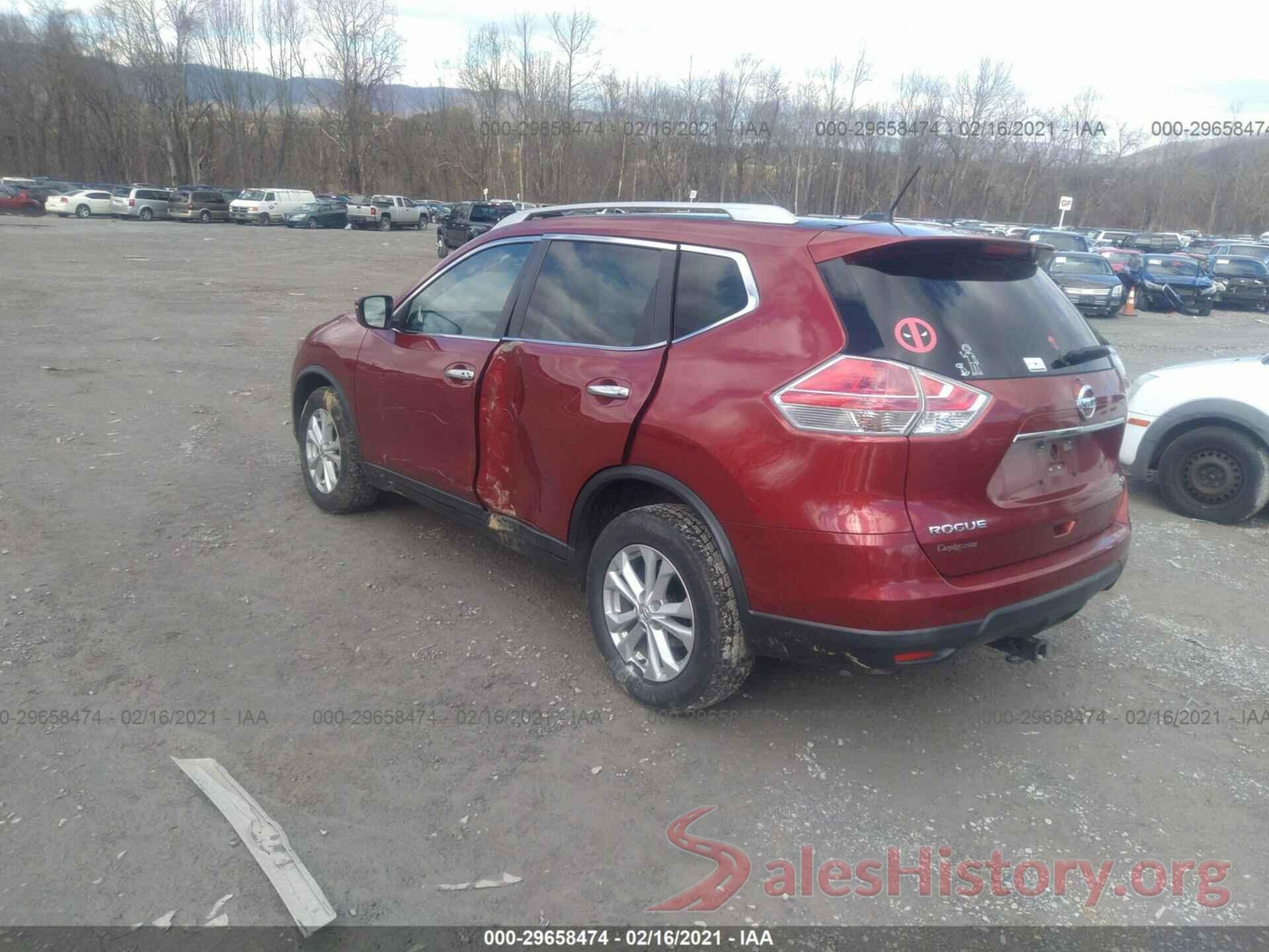 KNMAT2MT2GP721269 2016 NISSAN ROGUE